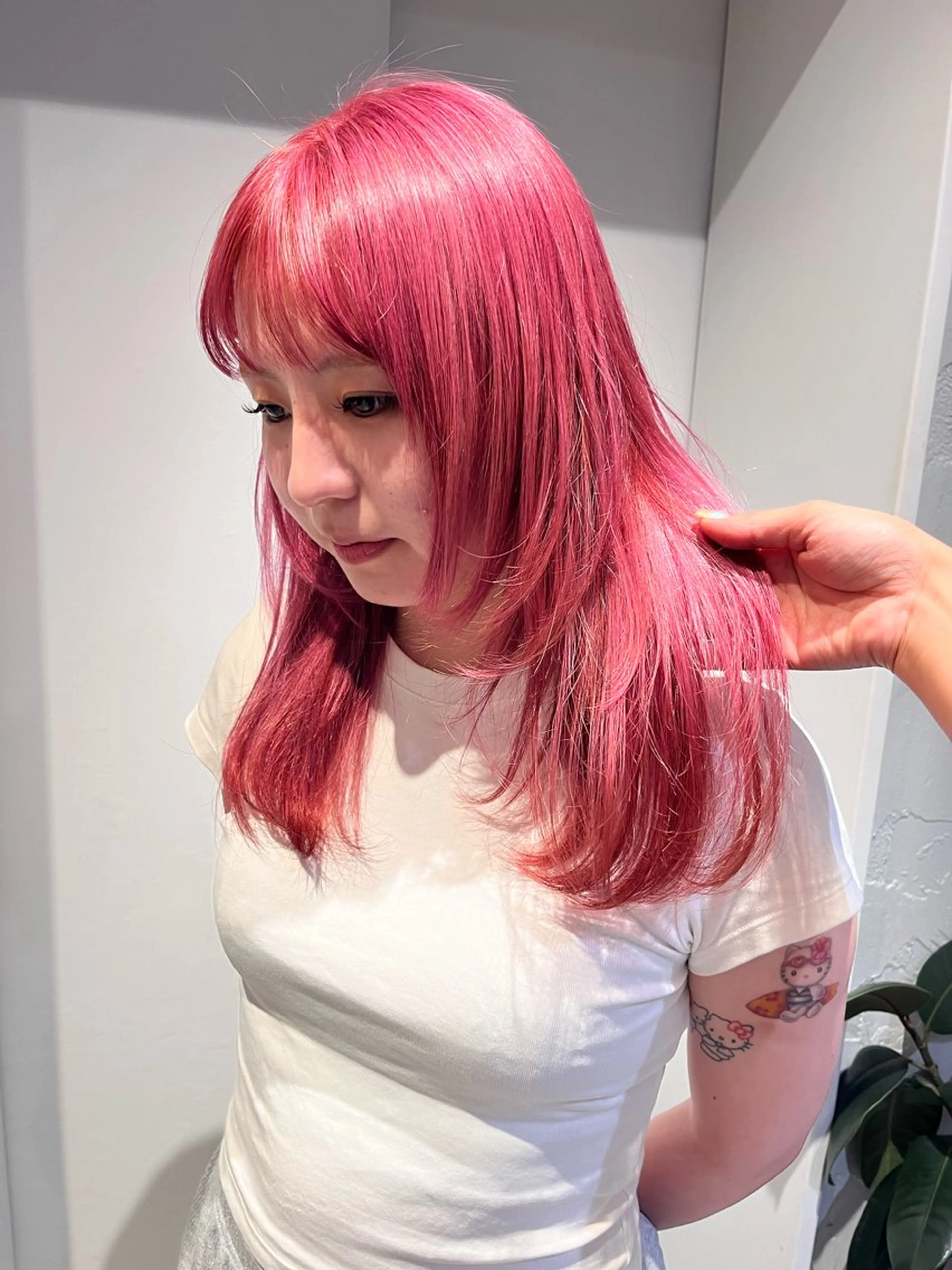 カラー ヘアカラー オタク美容師🛍/ 酸性ストレート/艶髪のヘアスタイル