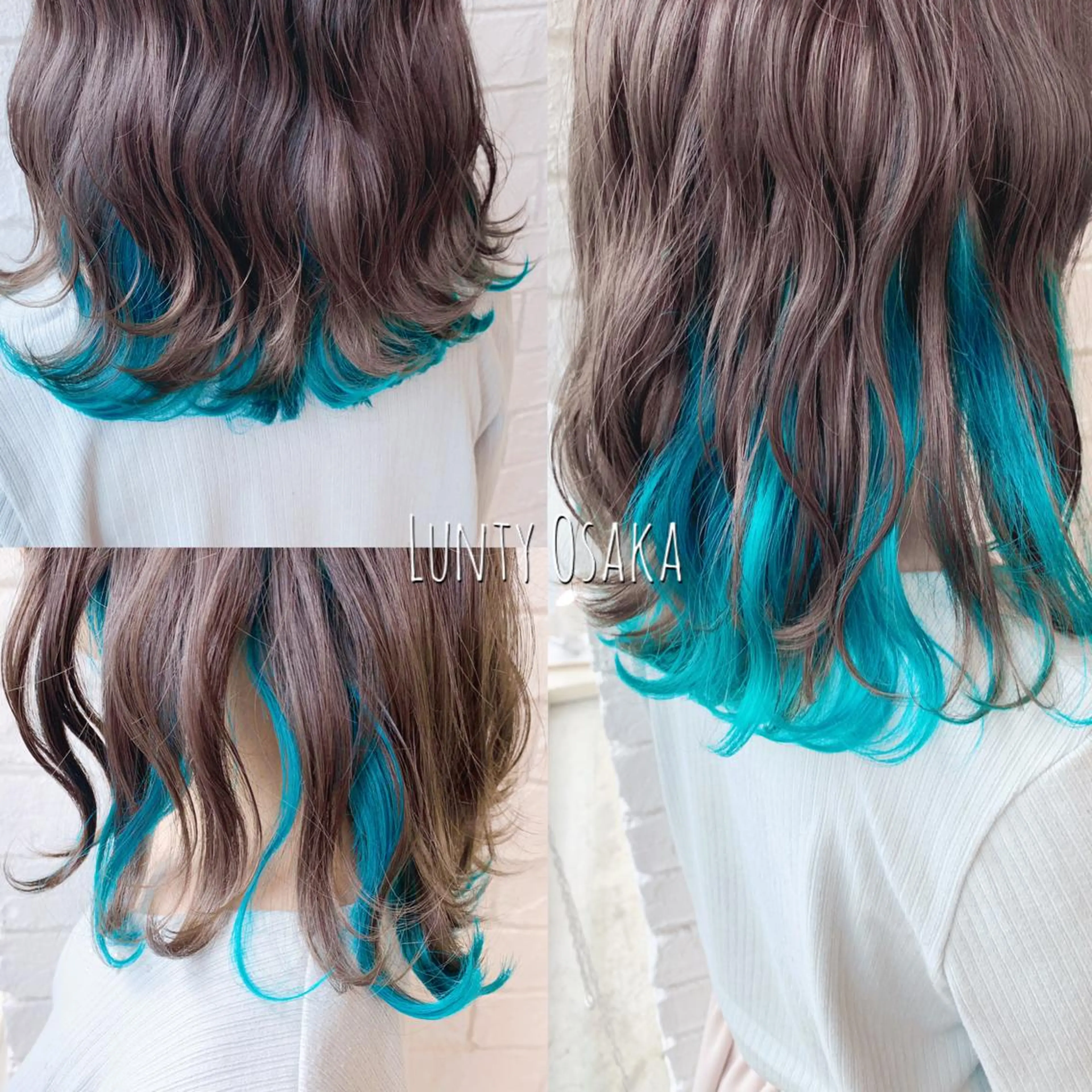 セミロング カラー enn. bleach by t.a.g所属・枚方/樟葉駅 ３分 enn. AKIRAのヘアスタイル