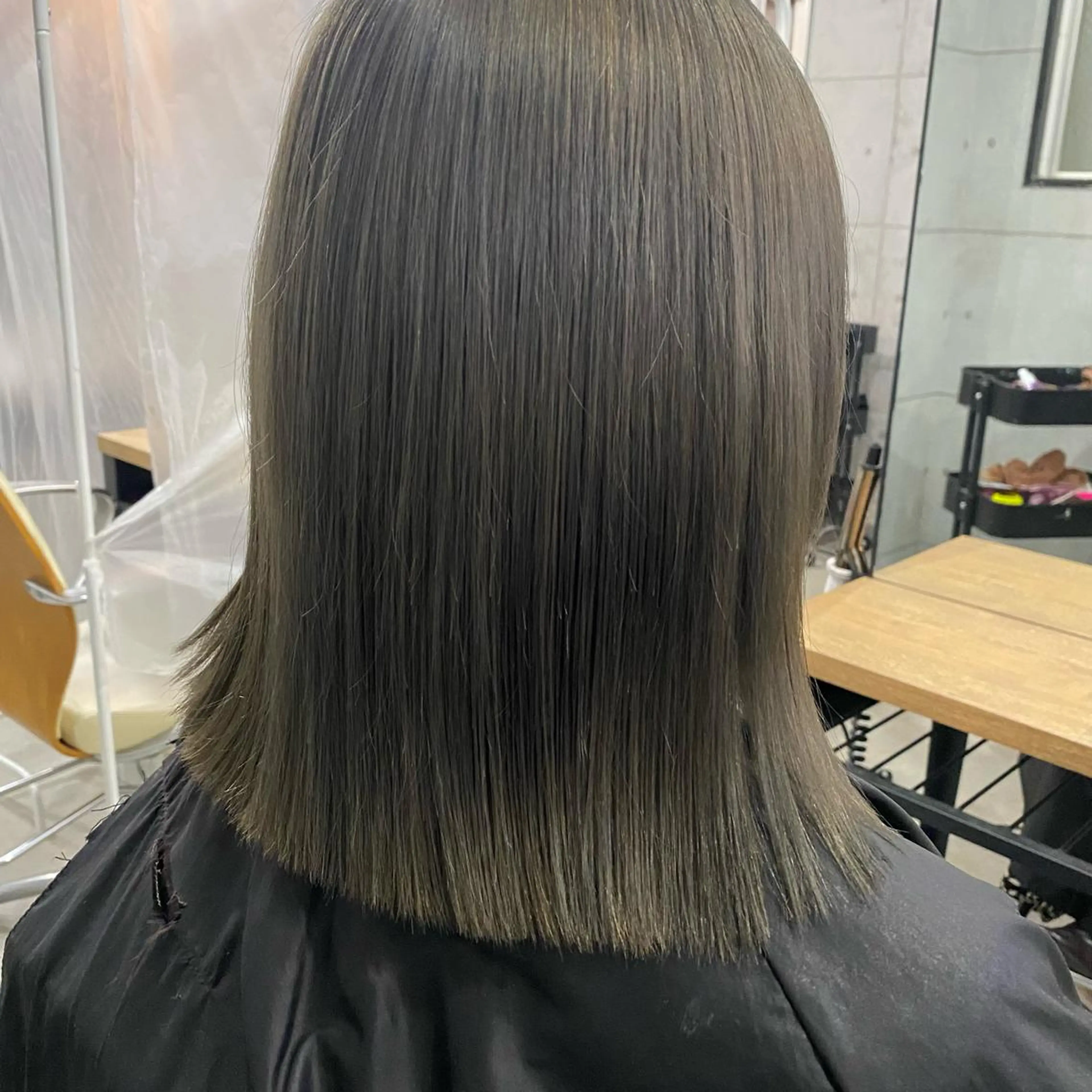 ミディアム 艶カラー💎 髪質改善🎈アトワのヘアスタイル