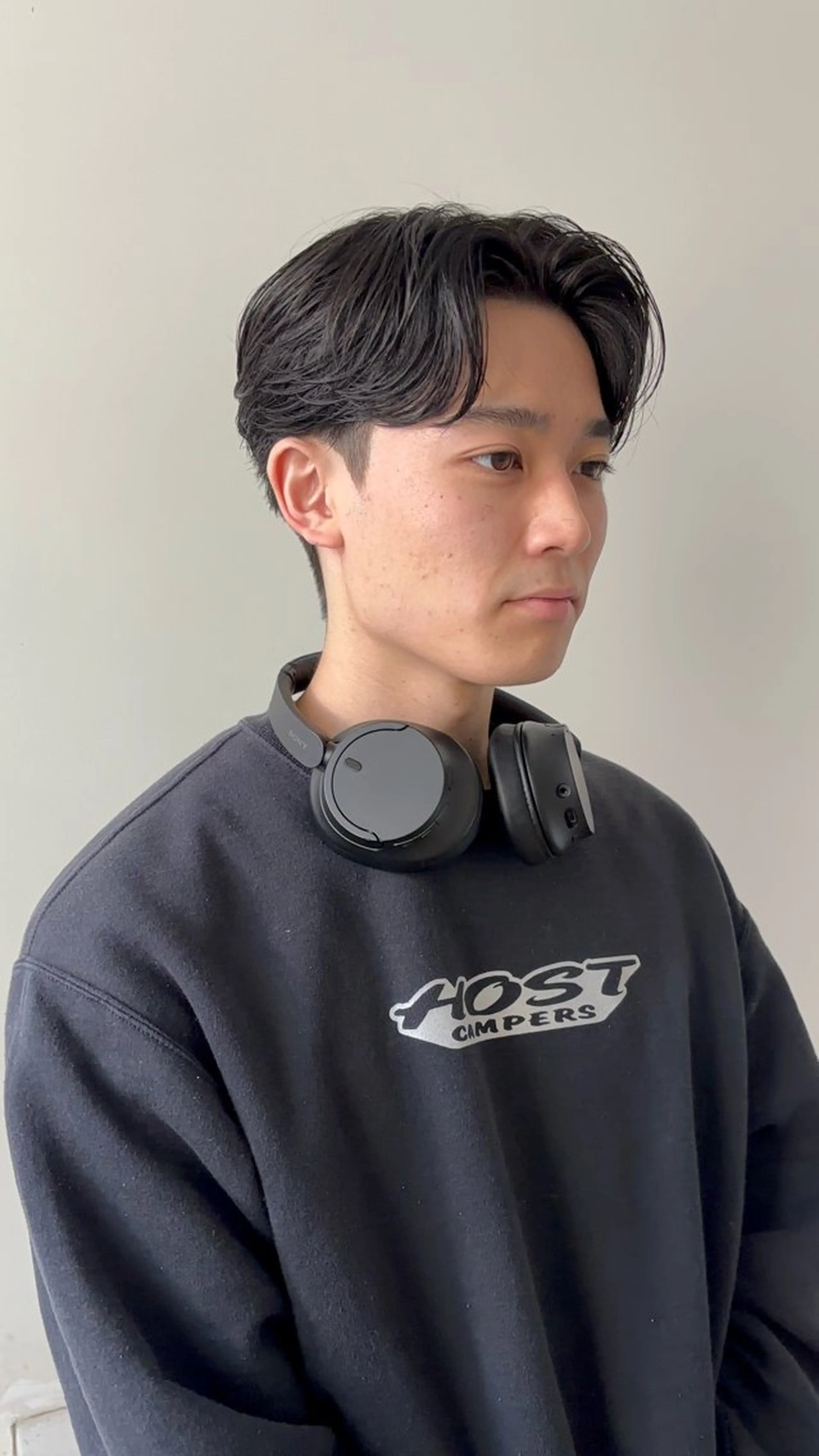 ショート パーマ メンズ カット パーマ men's/perm colorDaijuのヘアスタイル