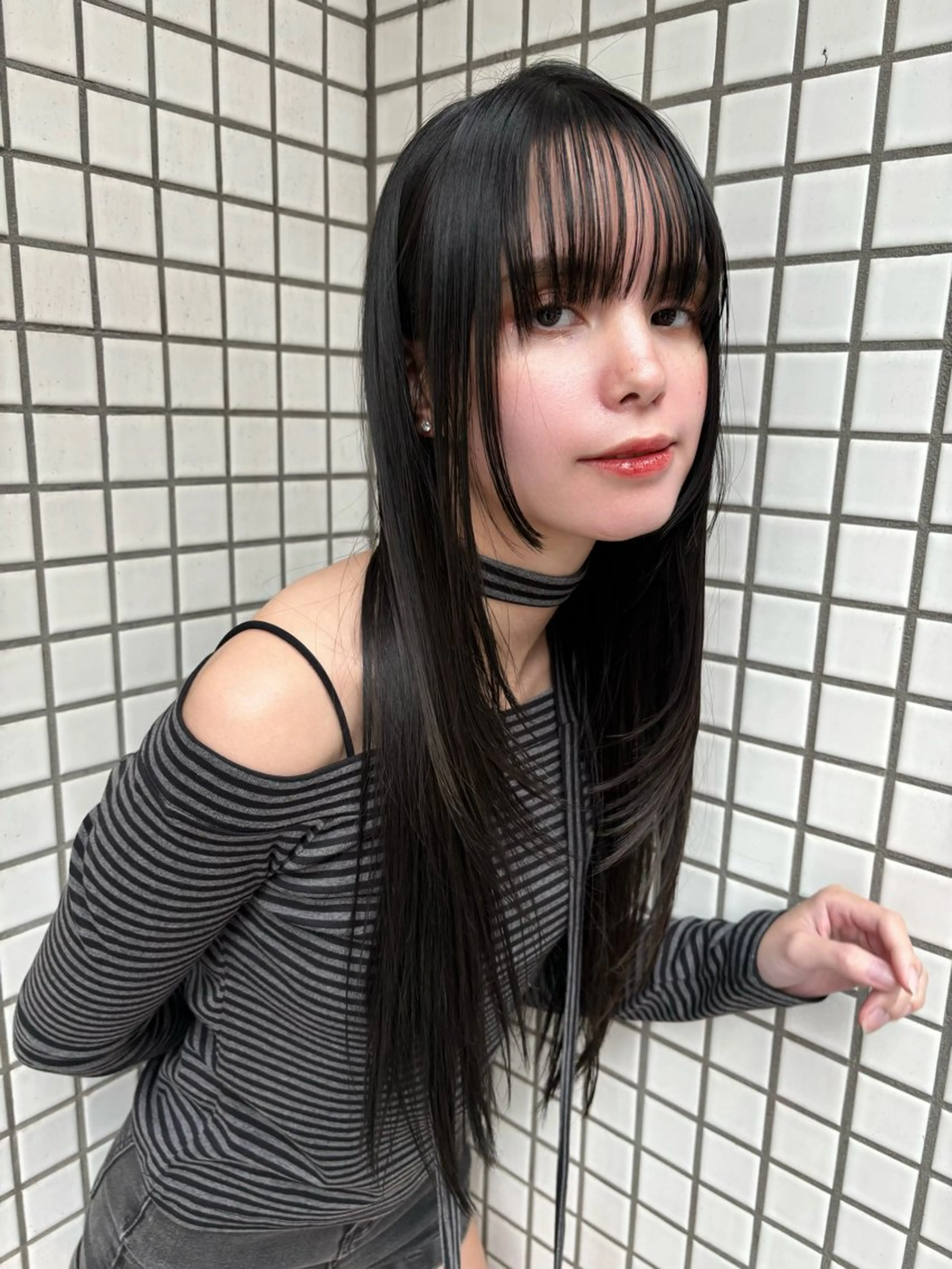 ロング 圧倒的透明感カラー ⭐️NAOKIのヘアスタイル