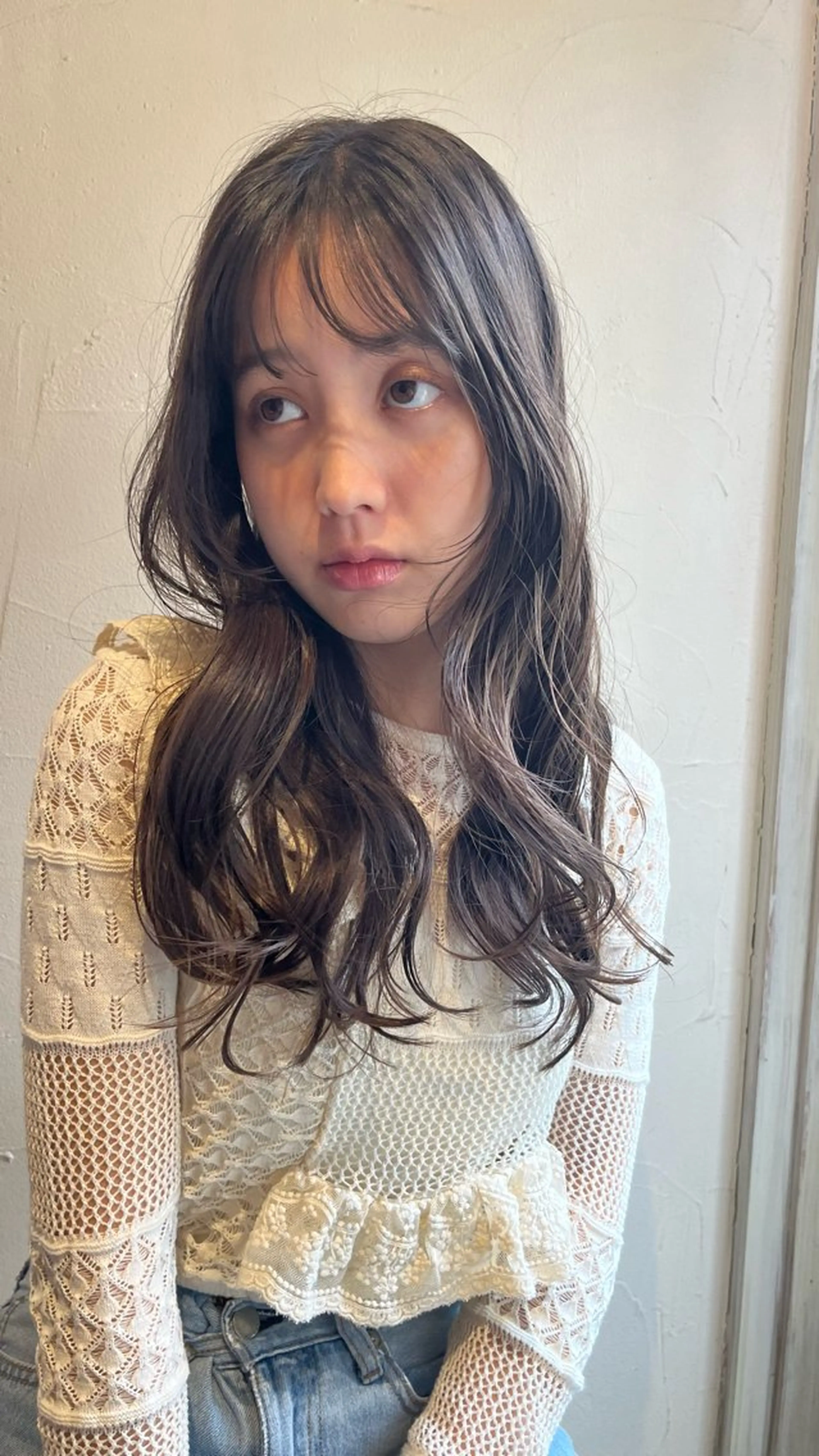 セミロング パーマ セミロングパーマ rise /メンズカットのヘアスタイル