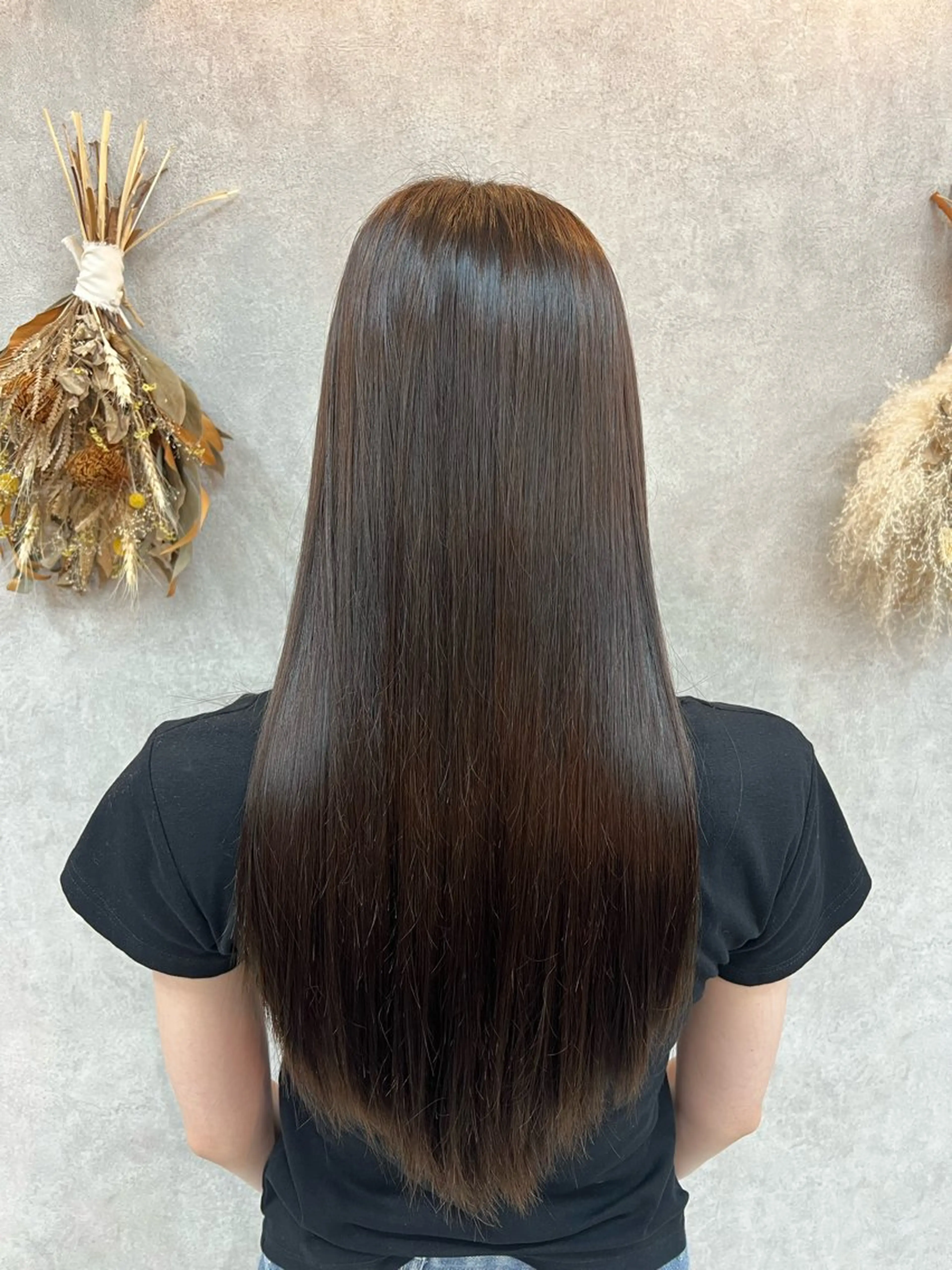 ロング 縮毛矯正 松本 心雪🌱‬のヘアスタイル