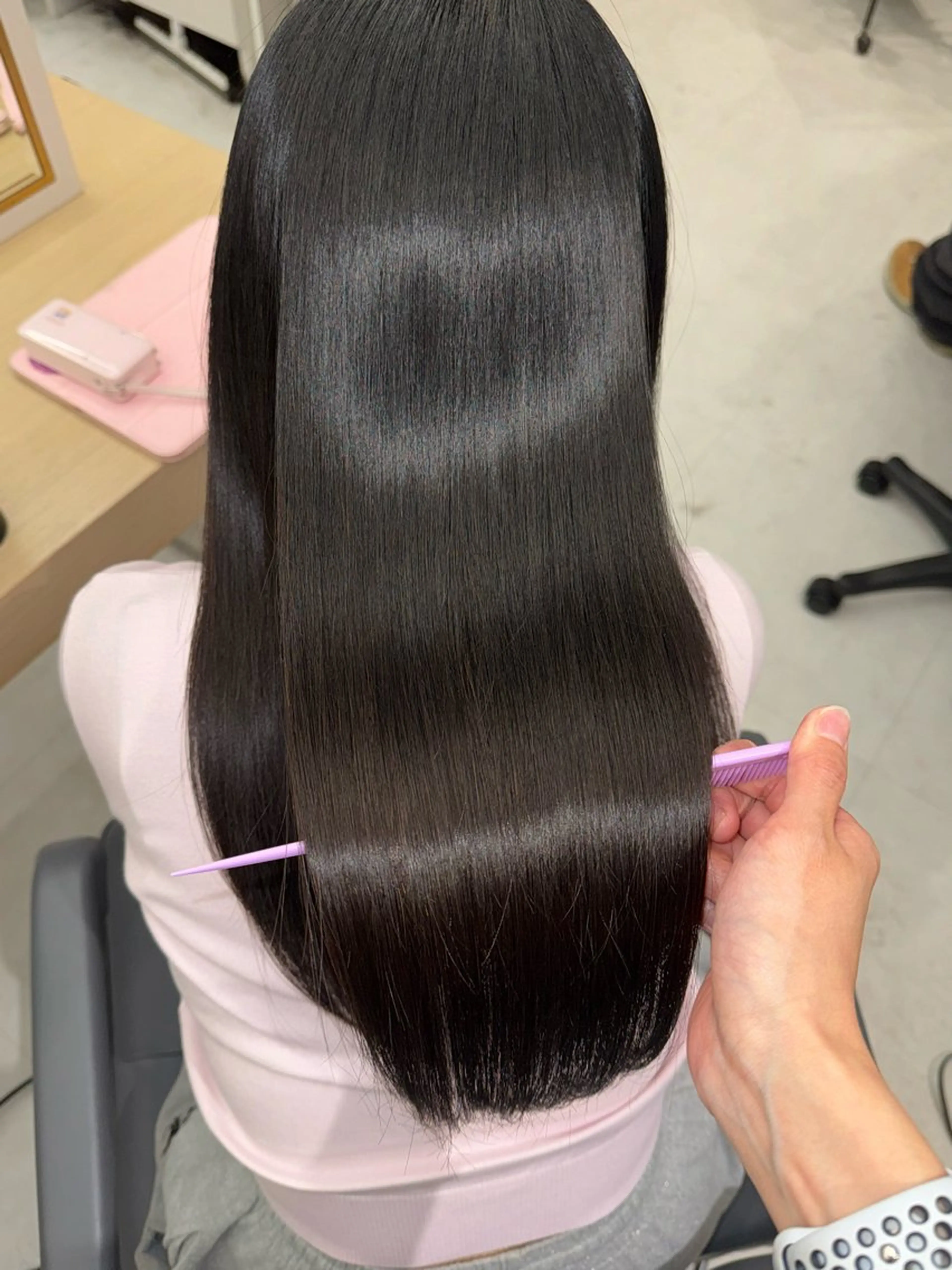 ロング トリートメント ヘッドスパ 韓国/アイドルヘア 🎀みづきのヘアスタイル