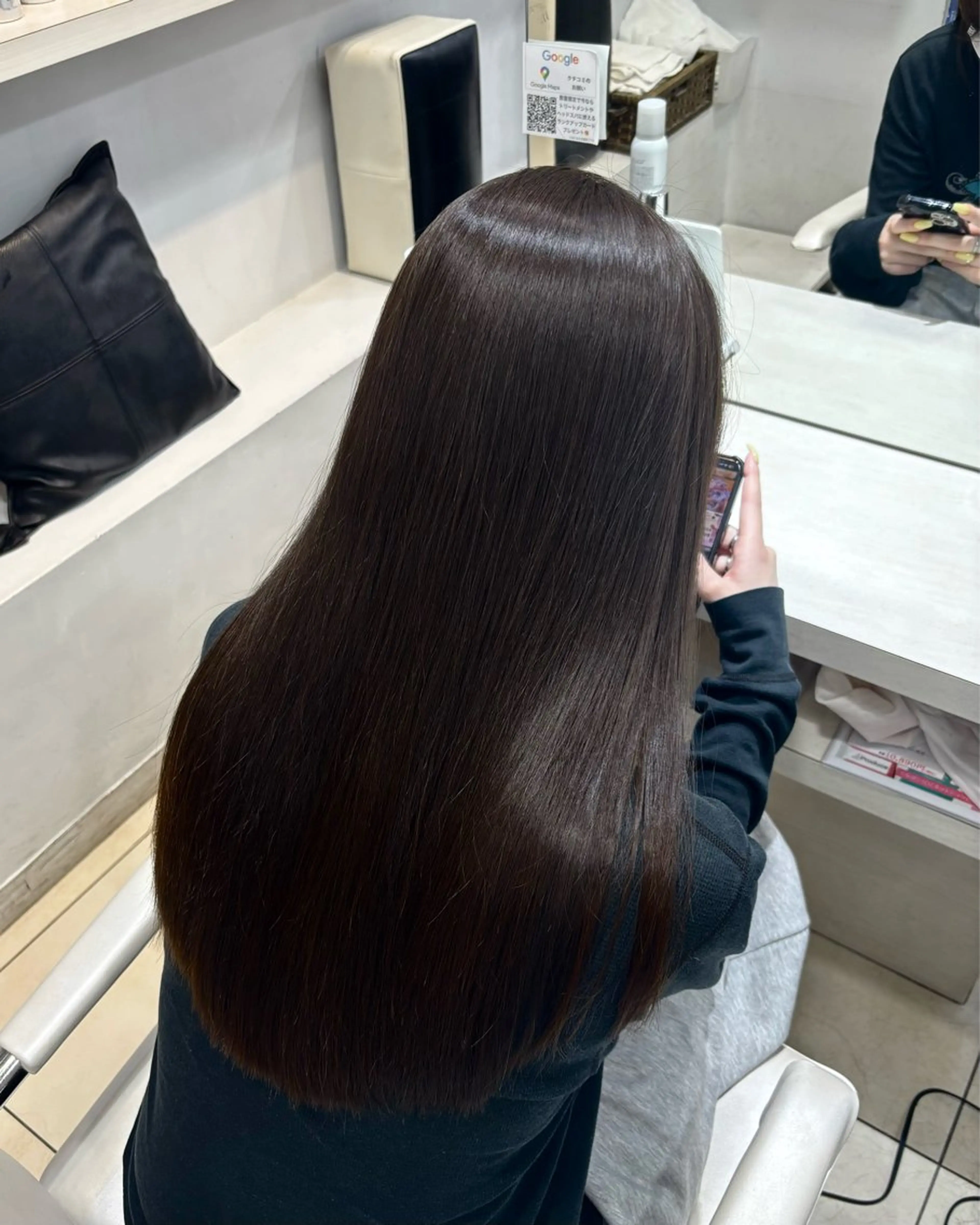 ロング カラー ヘアカラー トリートメント 🎀ゆい🎀 髪質改善カラー🎀のヘアスタイル