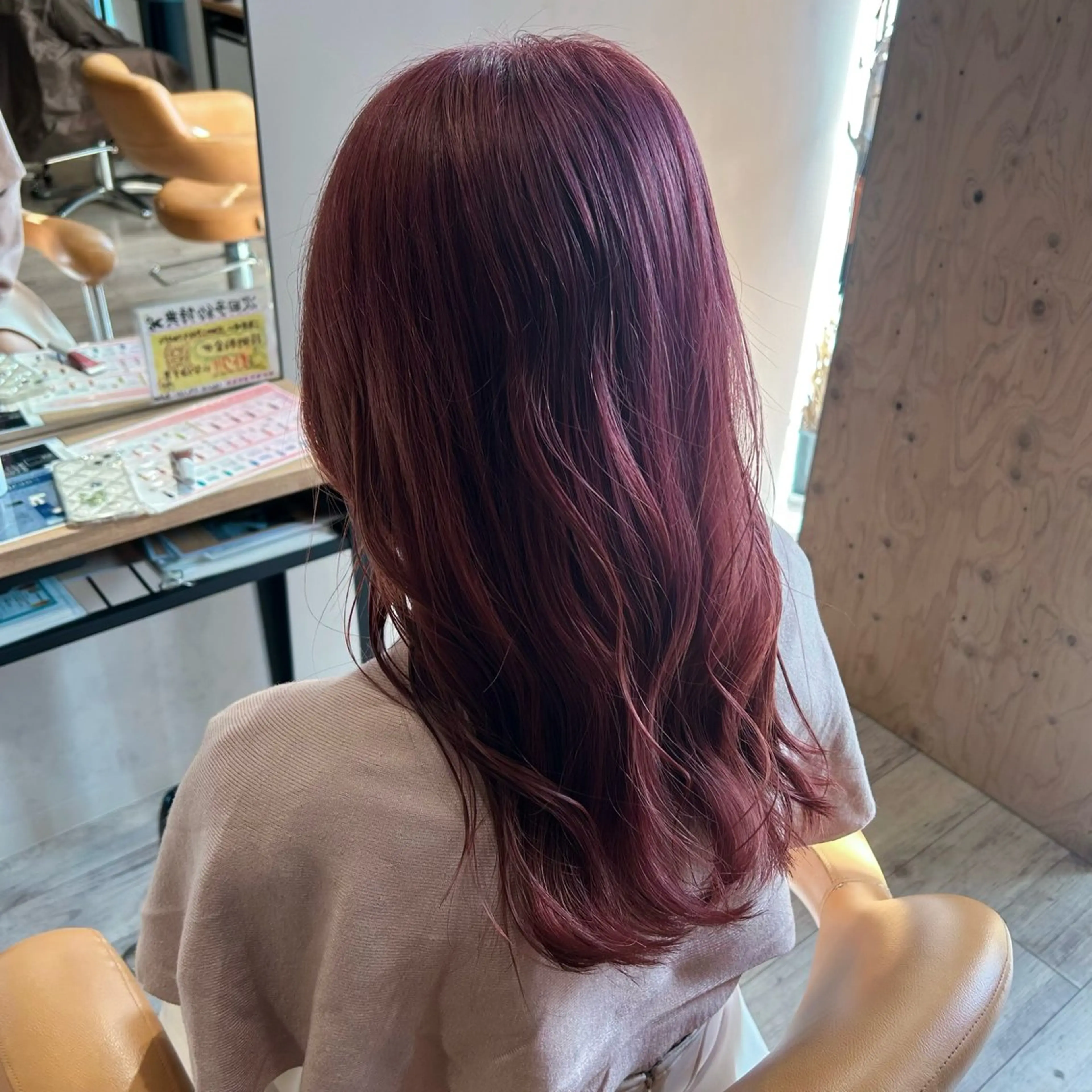 ロング カラー 髪質改善 🫧‪しろがねのヘアスタイル