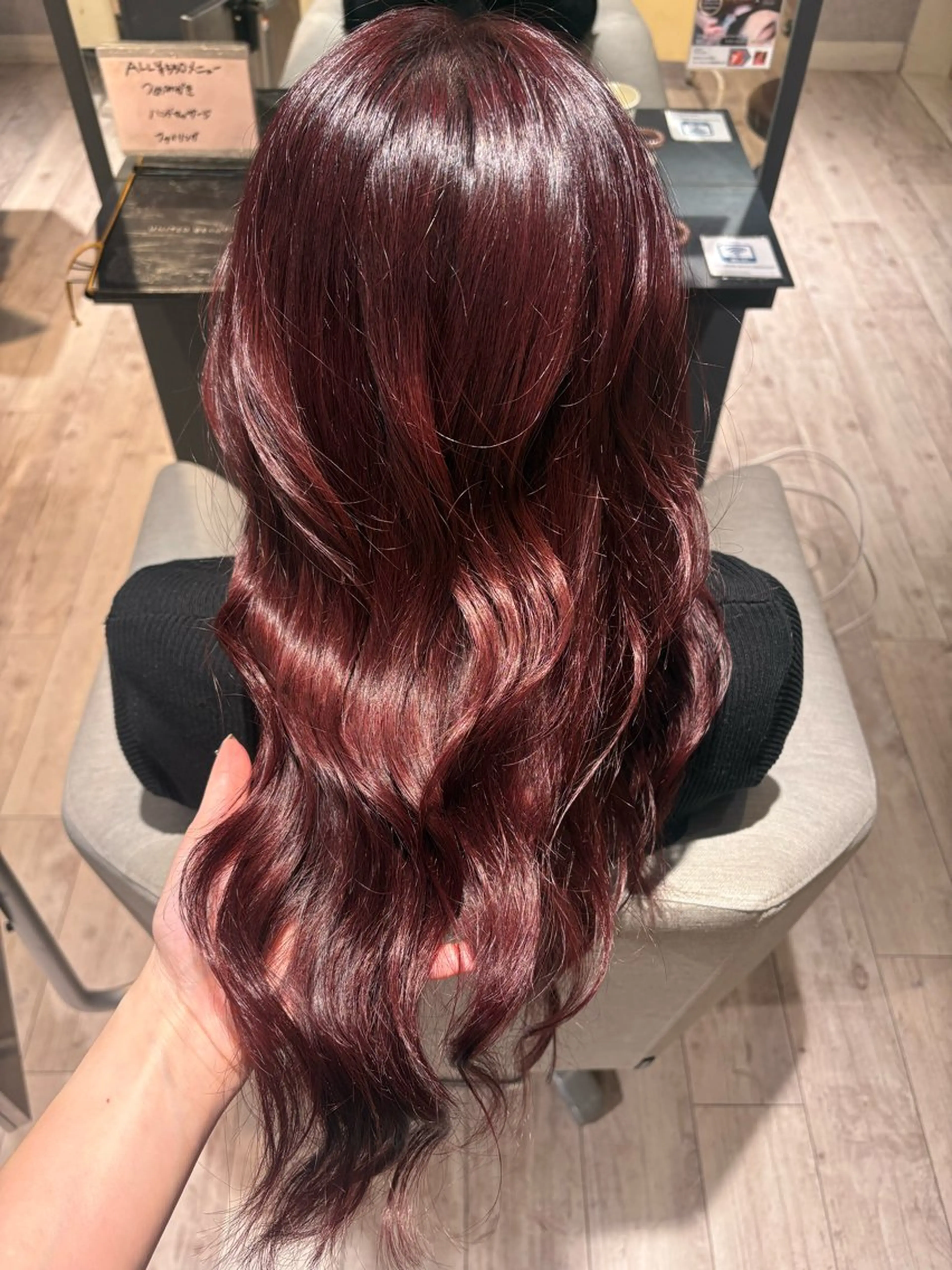 カラー ブリーチ ブラウンカラー ピンクカラー UNITED BEAUTY WEST COAST所属・みやもと しんのヘアスタイル