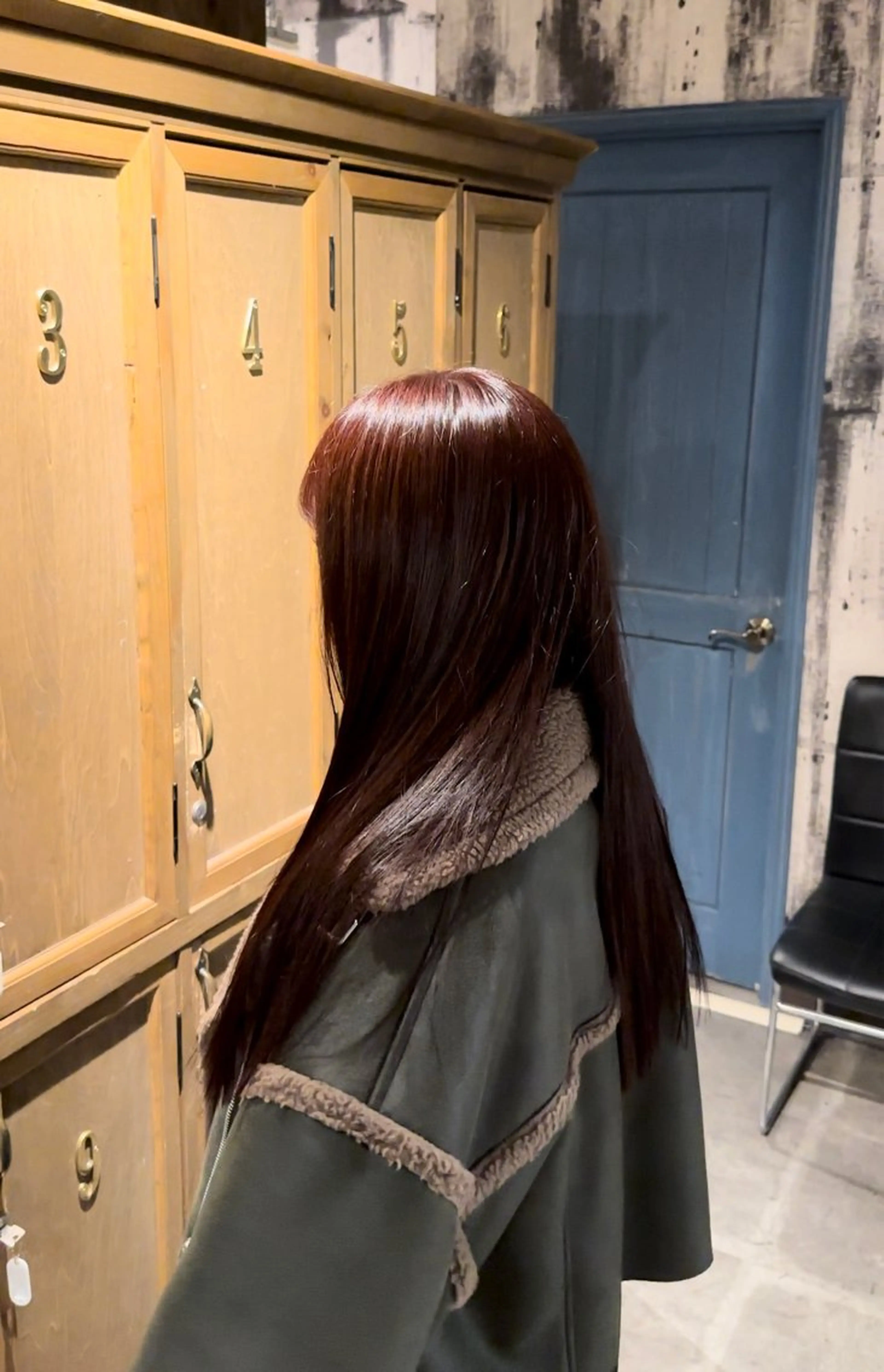 ロング カラー ボルドーカラー 髪質改善 ロング SHUHEY💎 髪質改善✨のヘアスタイル