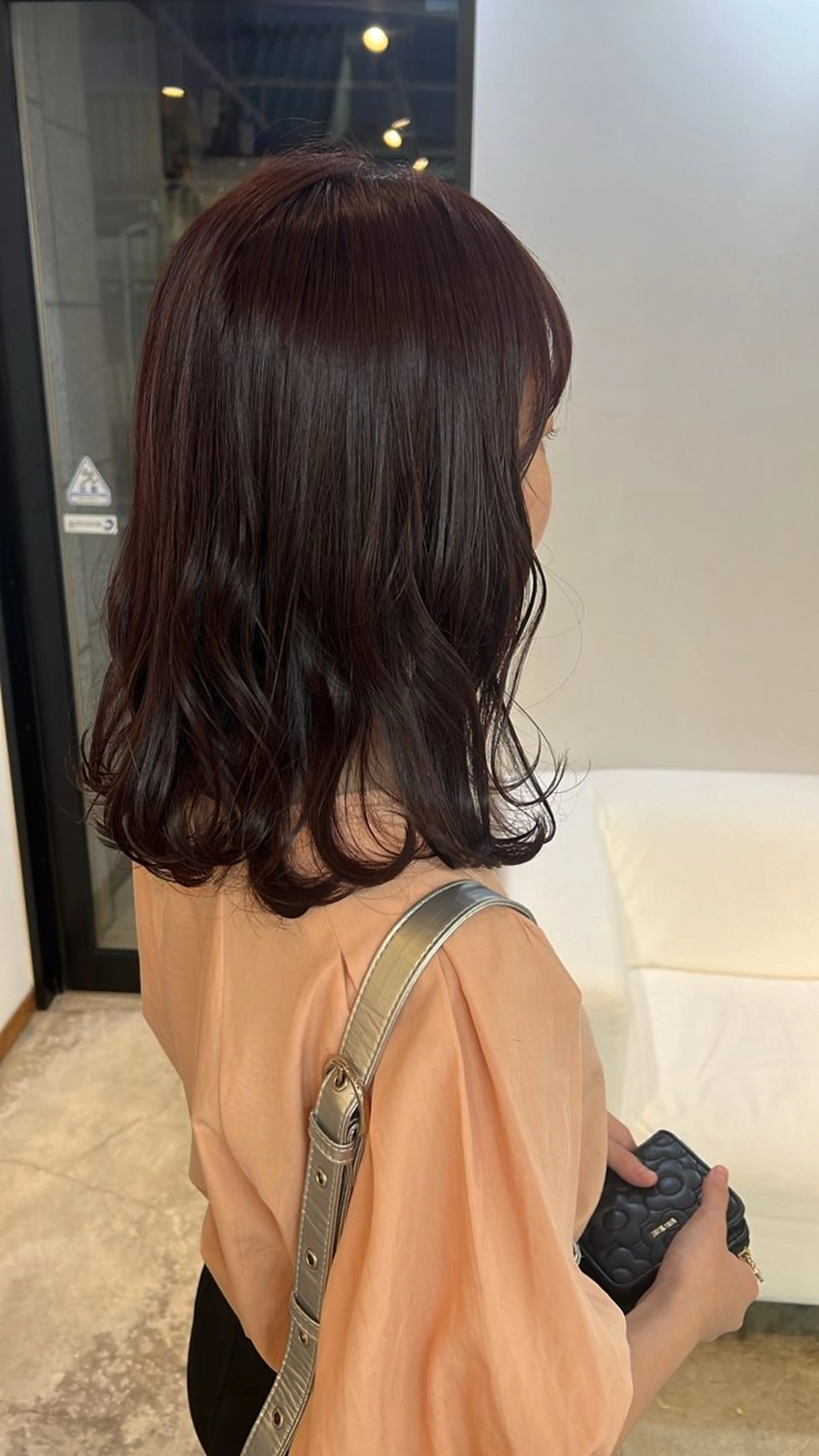 カラー 透明感カラー🫧 高田李胡のヘアスタイル