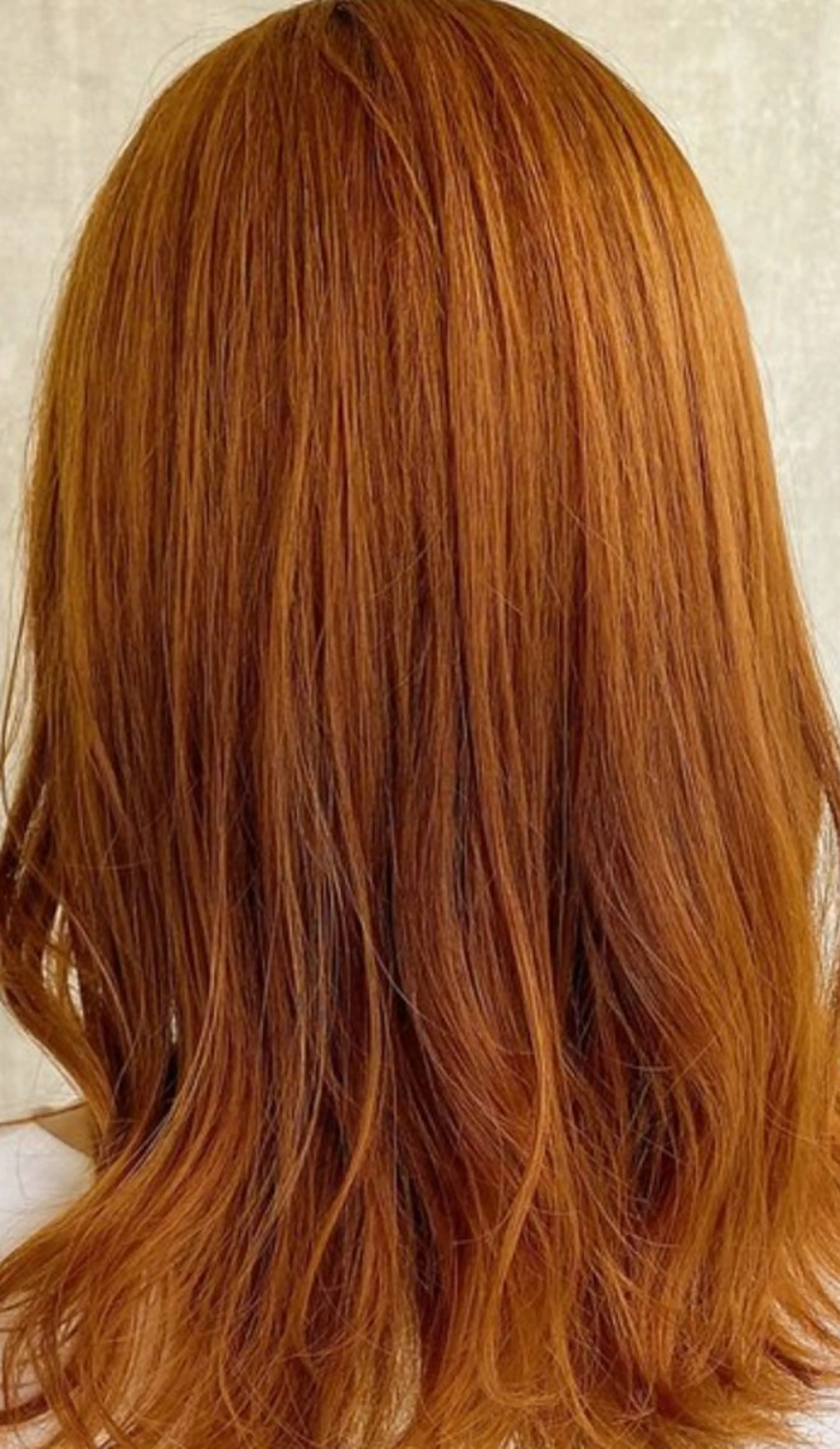 ブリーチなし艶髪カラー+トリートメントの写真