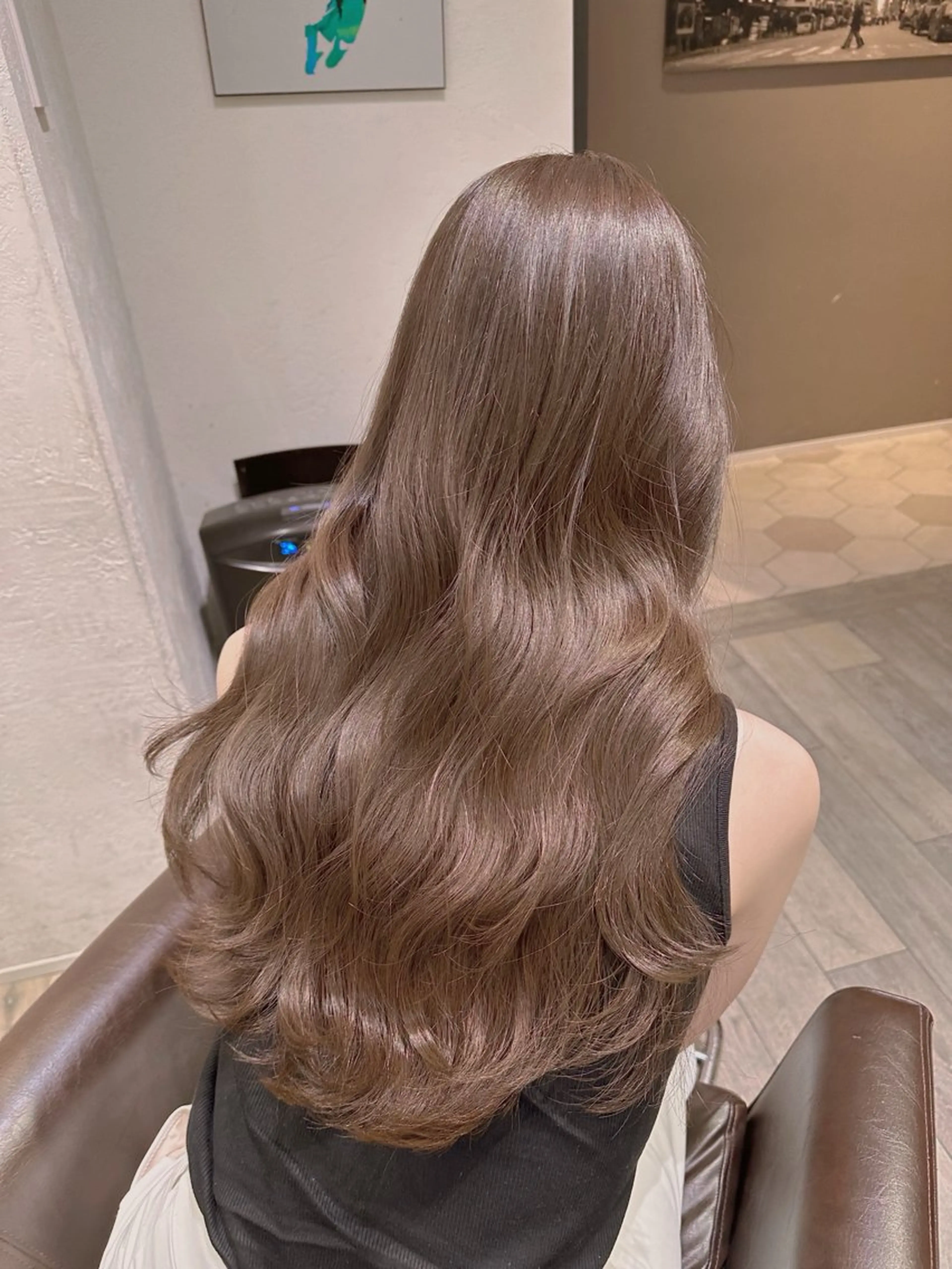 ロング カラー ベージュカラー ブリーチ ブラウンカラー 透明感カラー ダブルカラー カット ヘアカラー ✨髪質改善特化✨ Grand Linkのヘアスタイル