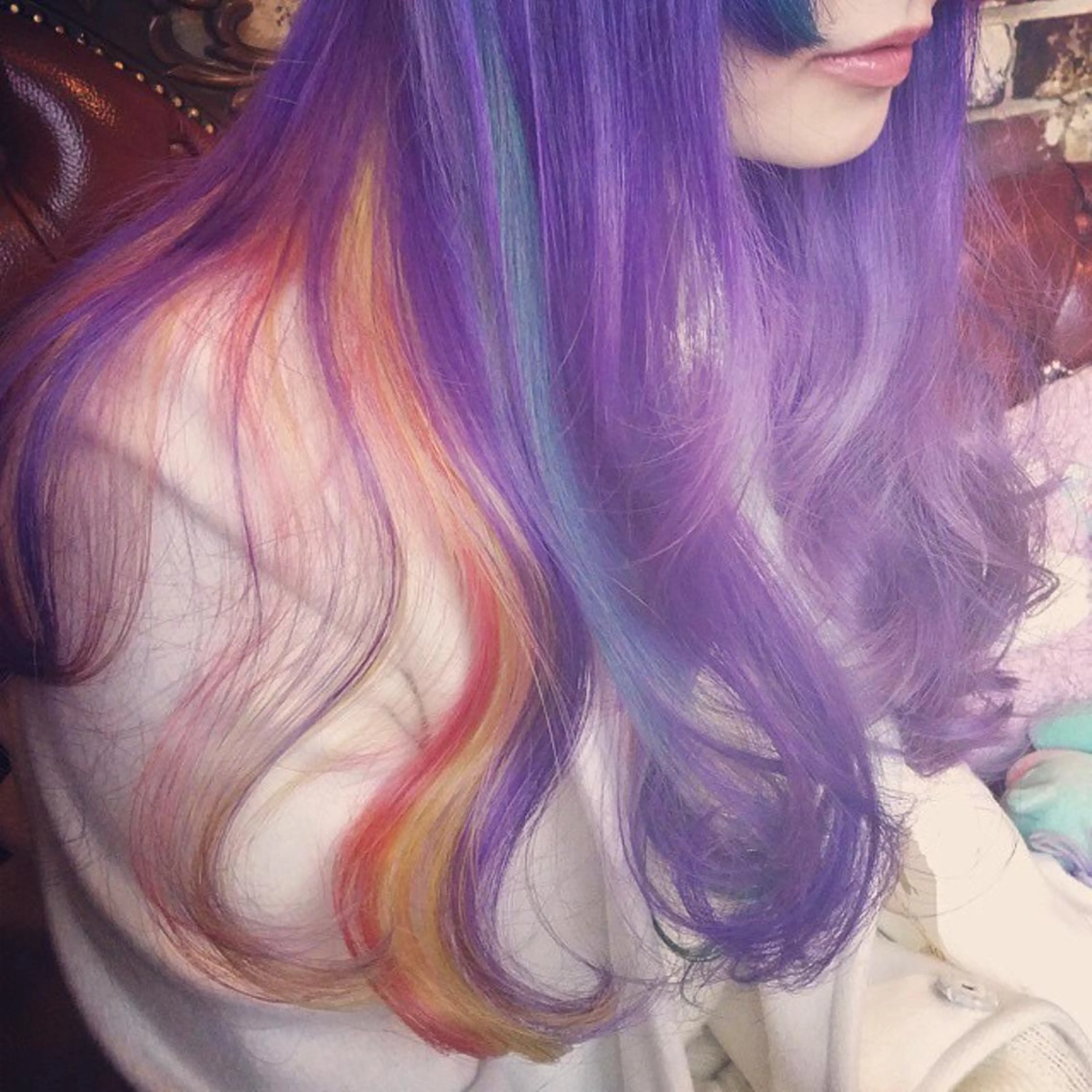 ロング カラー バレイヤージュ ブリーチ ケアブリーチ ダブルカラー ハイライトカラー welring hair salon所属・welring hair salonのヘアスタイル