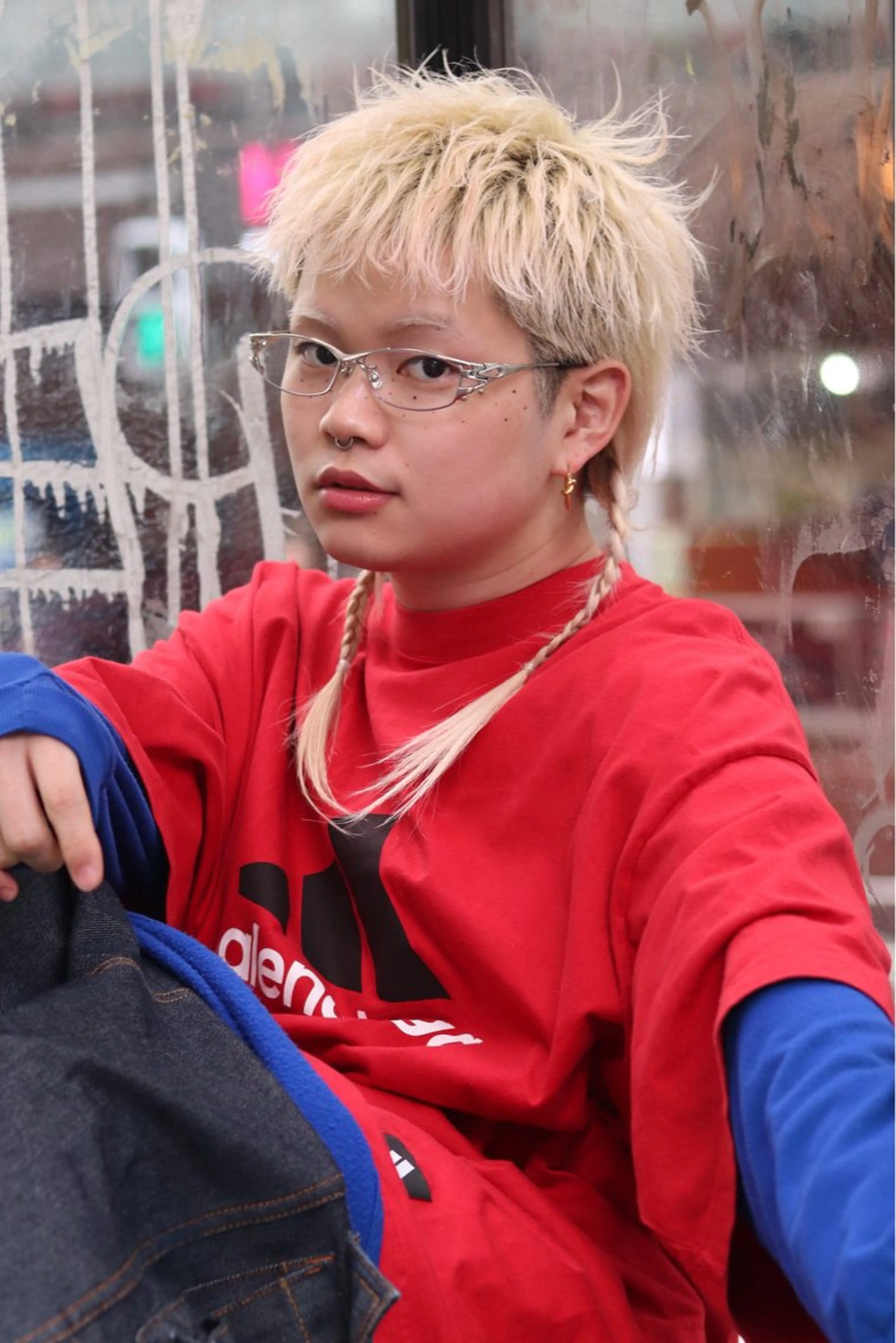 カラー デザインカラー/ ハイトーン/ケイジのヘアスタイル