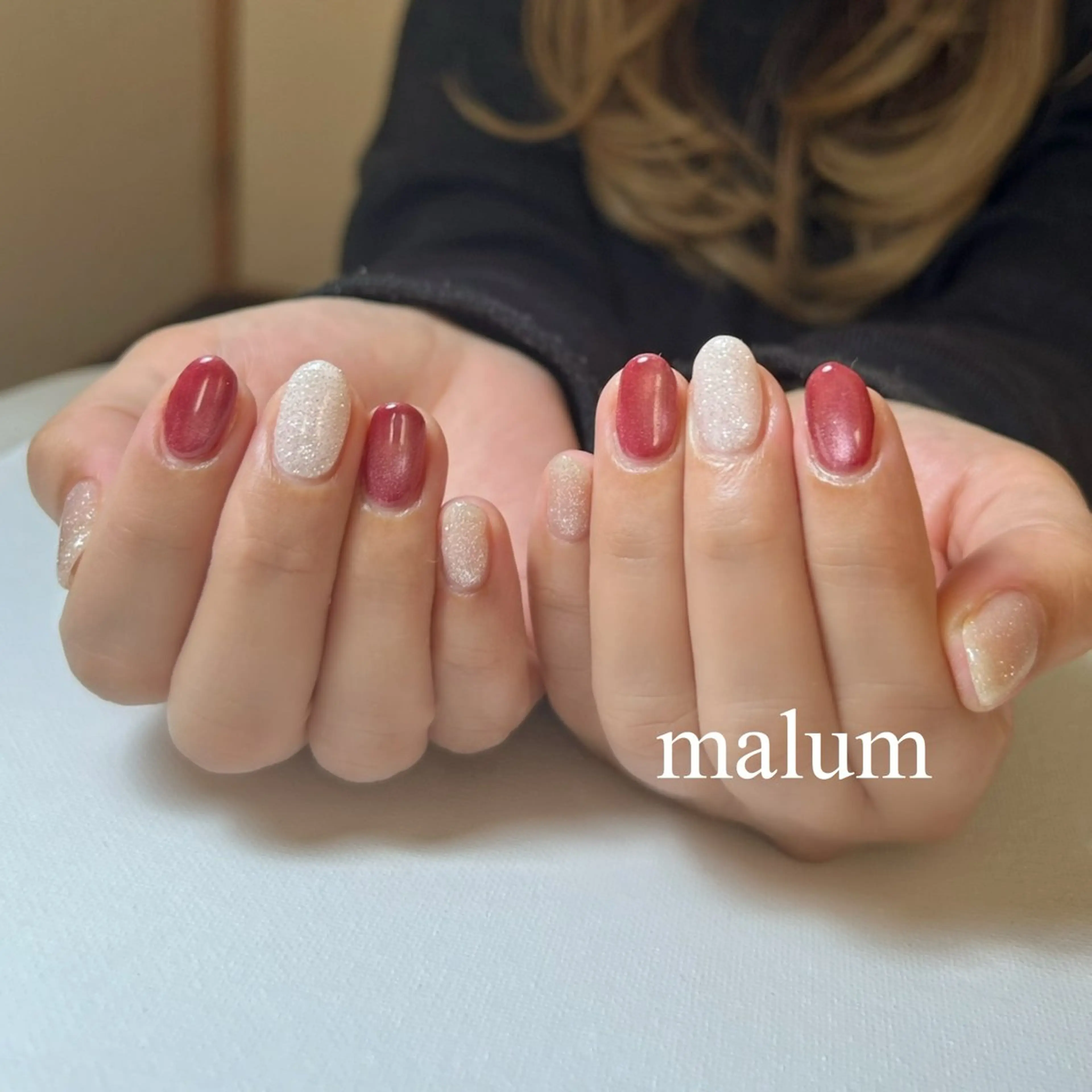 ネイル ハンドネイル malum nailのネイルデザイン