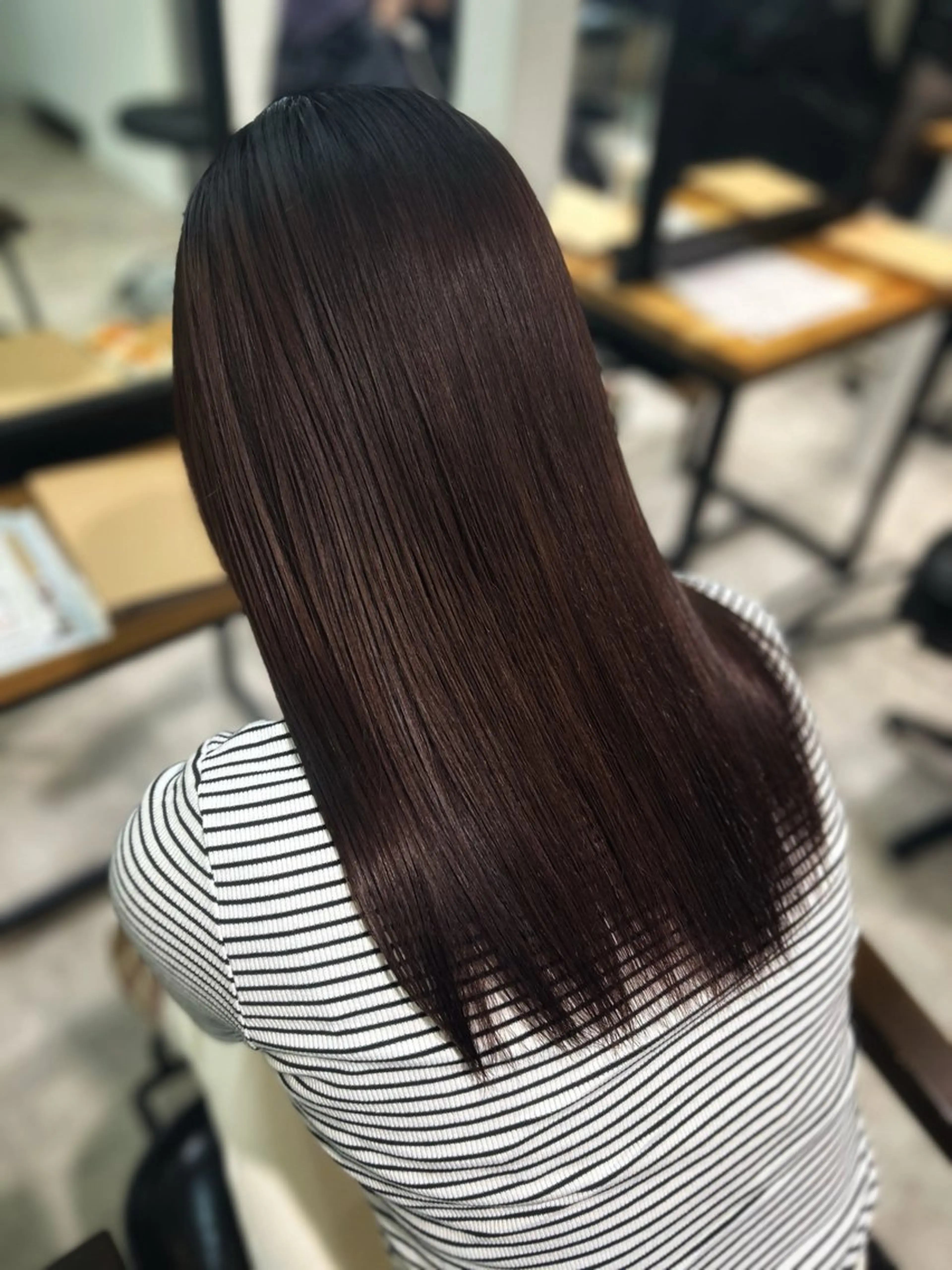 セミロング カラー ヘアカラー collet岩崎駿王 /ハイトーン/艶髪のヘアスタイル