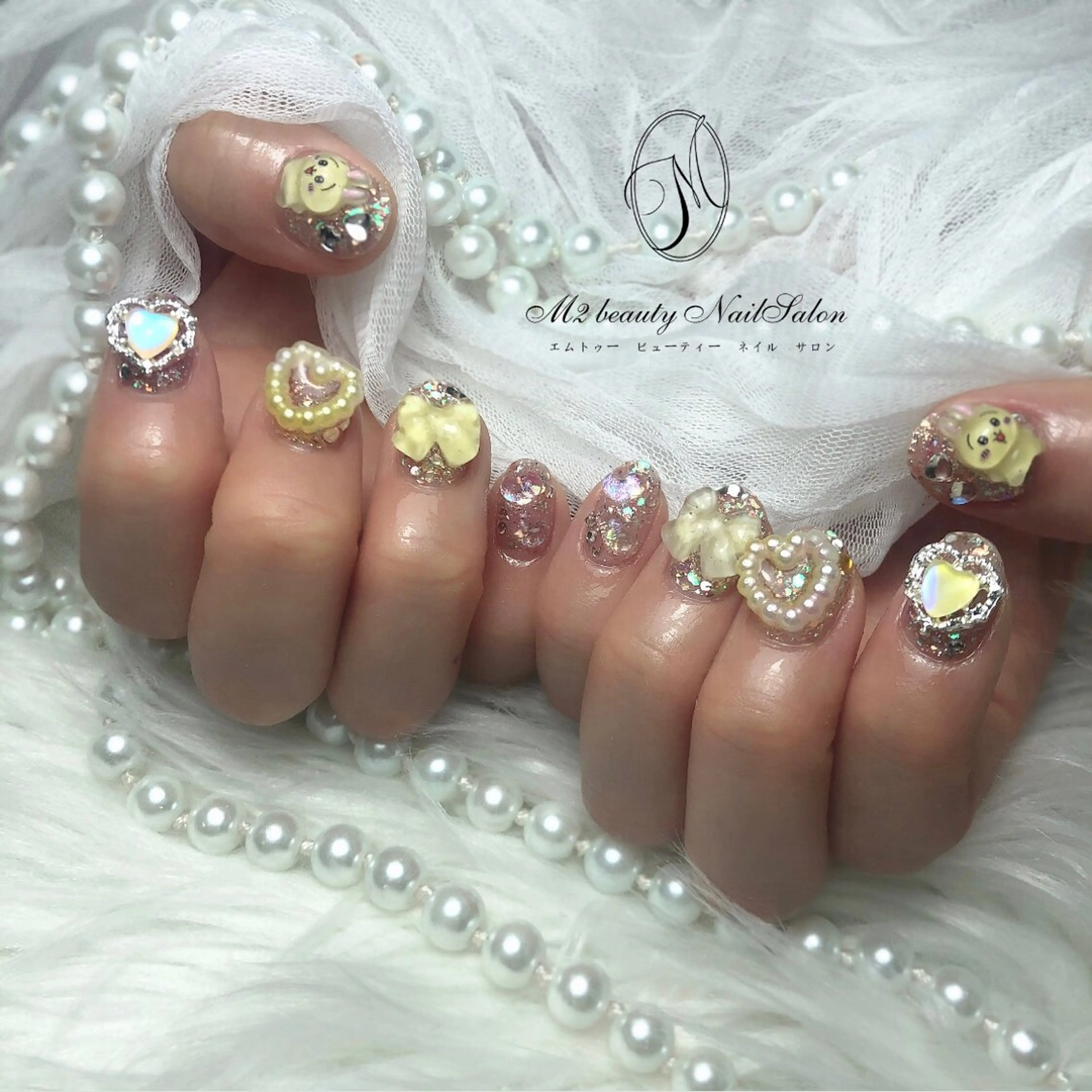 ネイル 長さ出し ジェルネイル パラジェル スカルプネイル ネイルチップ ハンドネイル M2 beauty Nankaのネイルデザイン