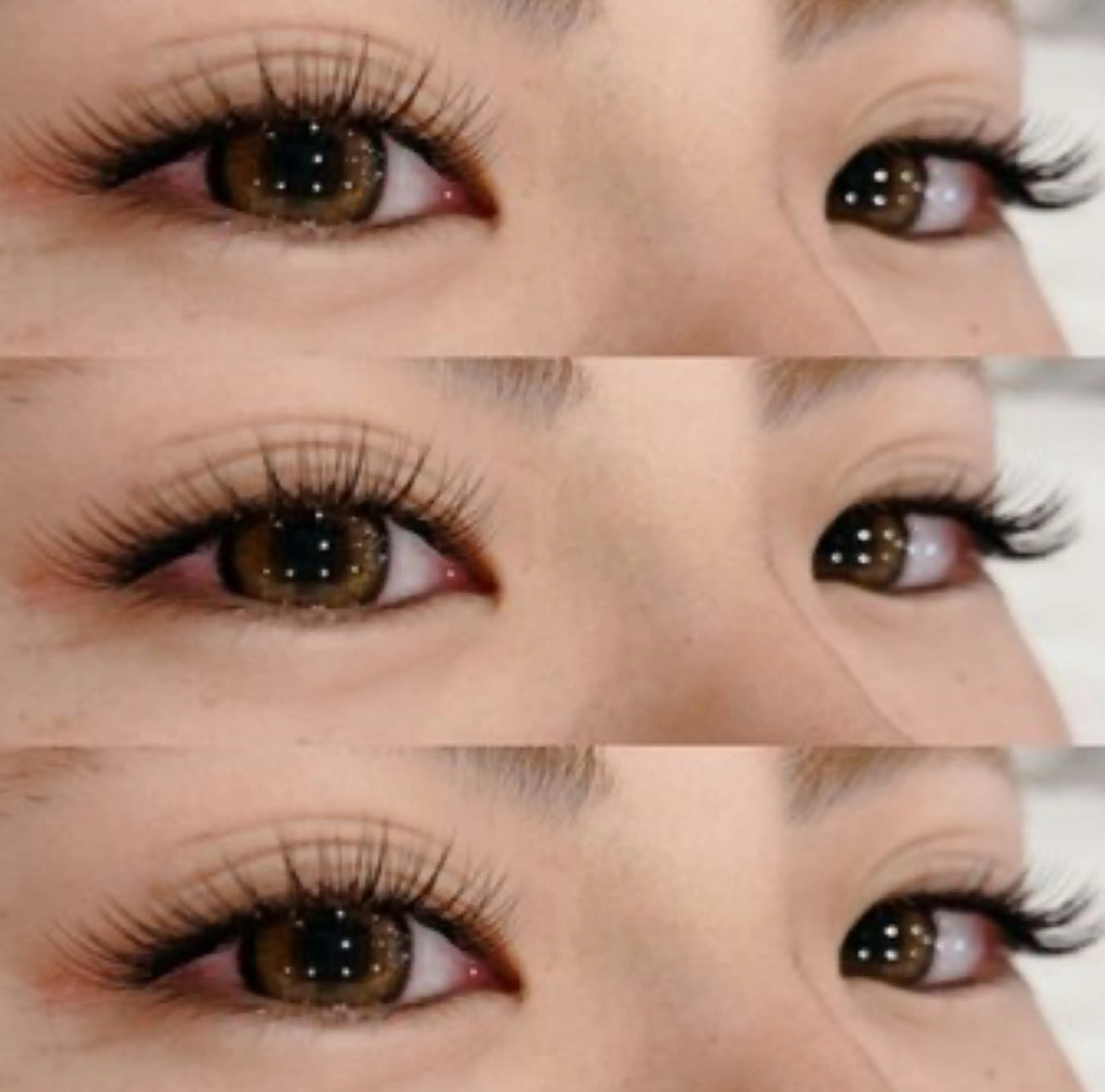 まつげエクステモデルの写真