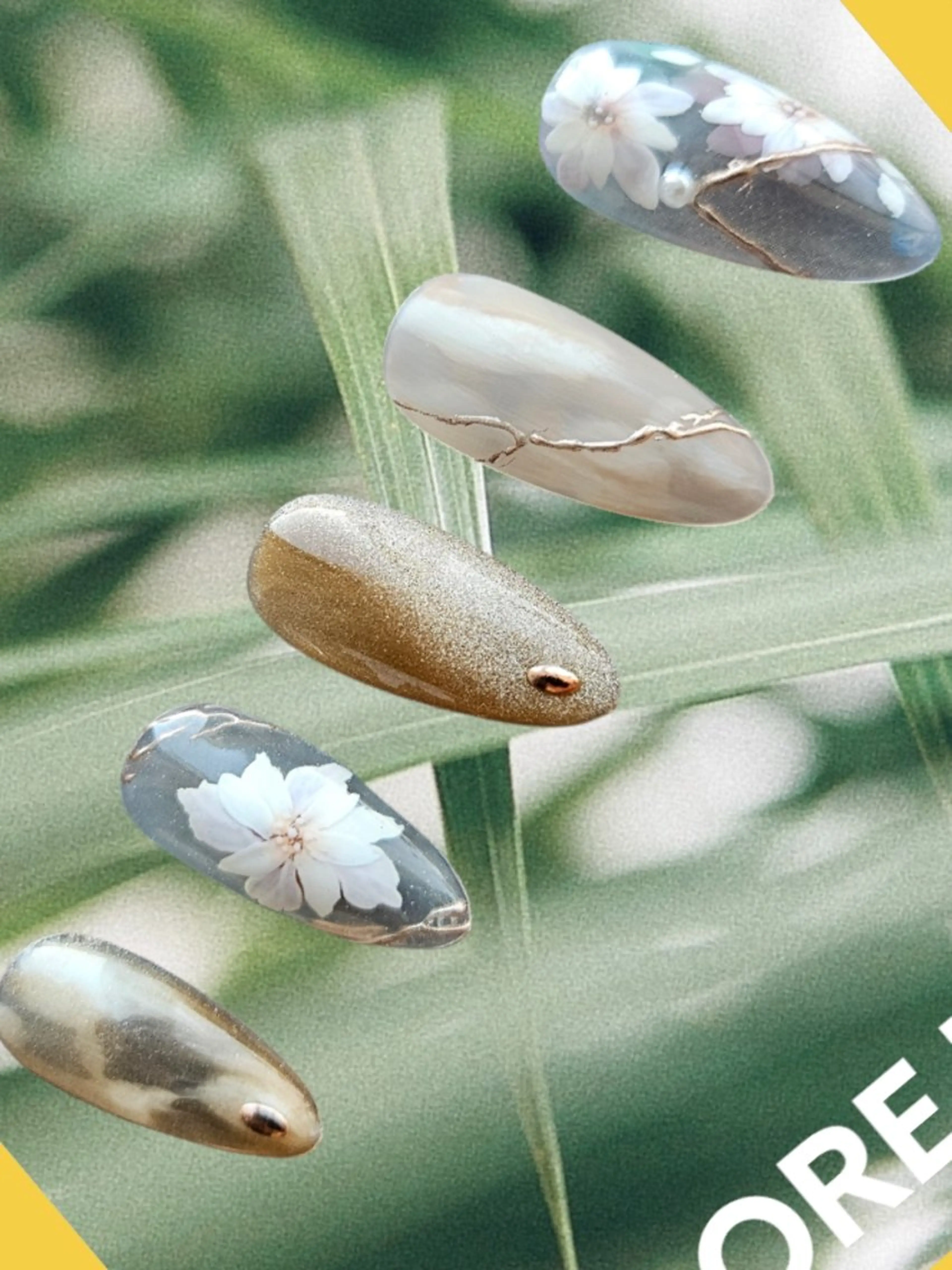 ネイル ニュアンスネイル ハンドネイル Noah'snail   のネイルデザイン