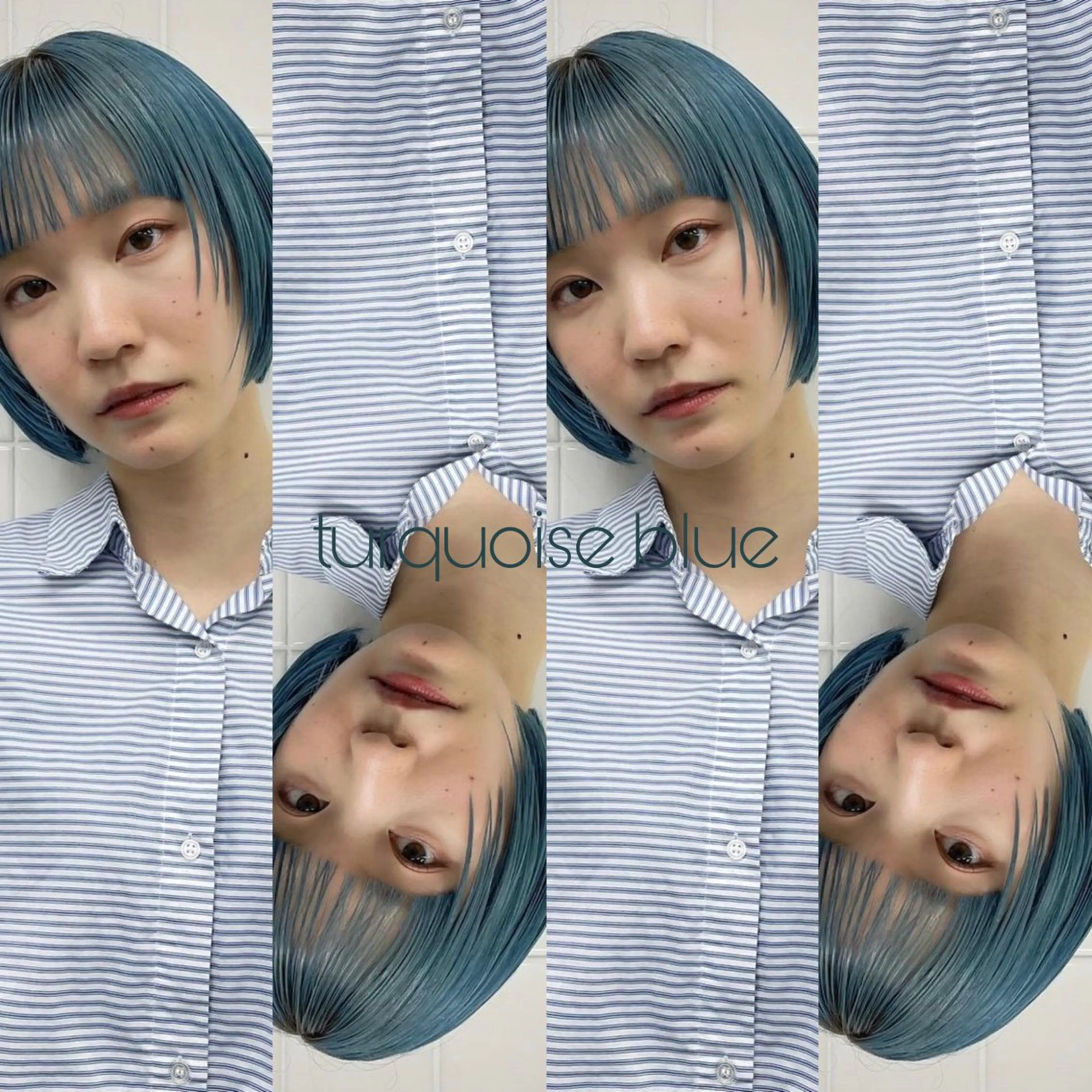 ショート カラー 楪 yuzuriha所属・Saaya/レイヤー /ブリーチ/ブロンドのヘアスタイル