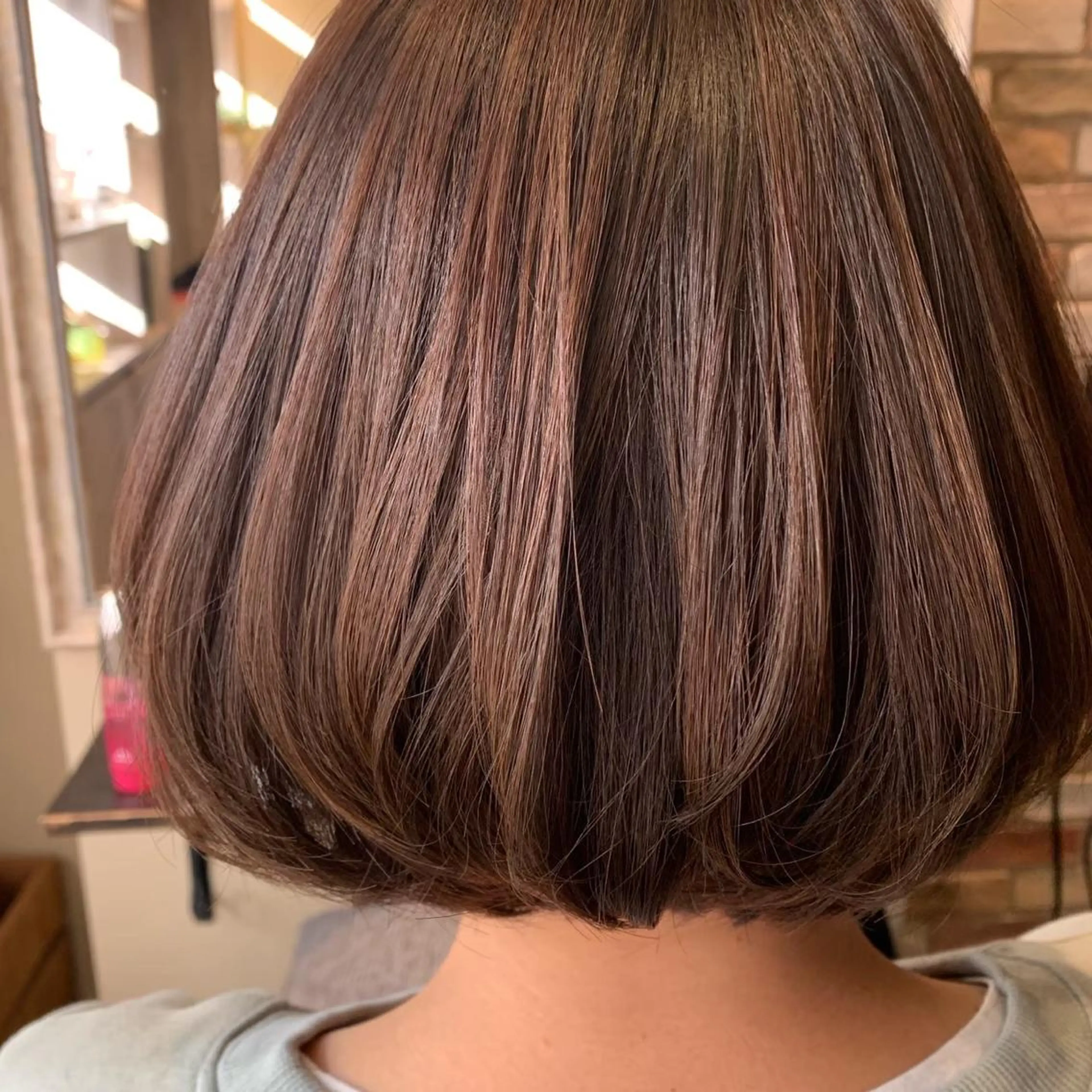 ミディアム カラー 三瓶 龍皇のヘアスタイル