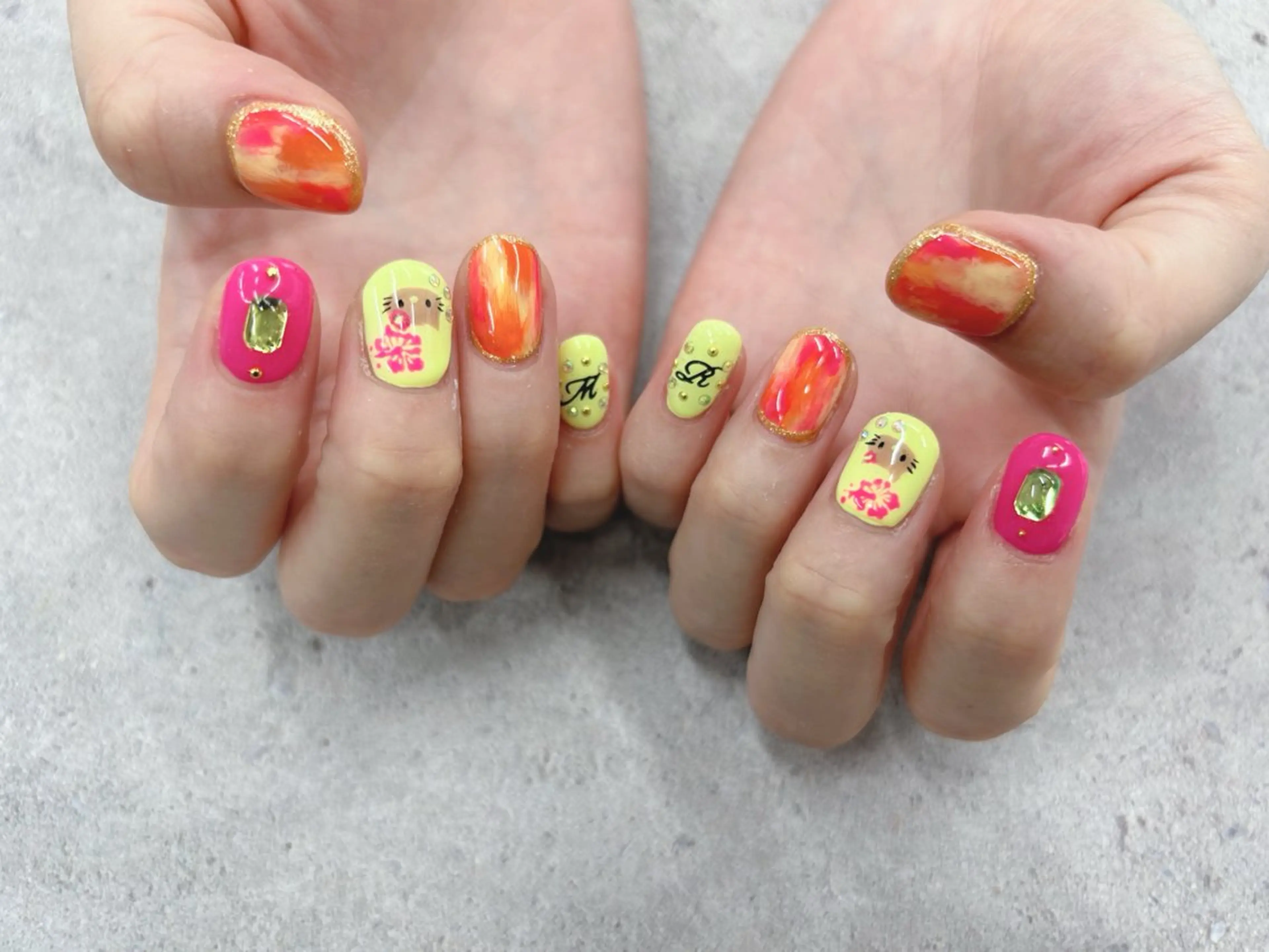 ネイル ハンドネイル Nail Salon agré所属・agré ネイルサロン　アグレのネイルデザイン