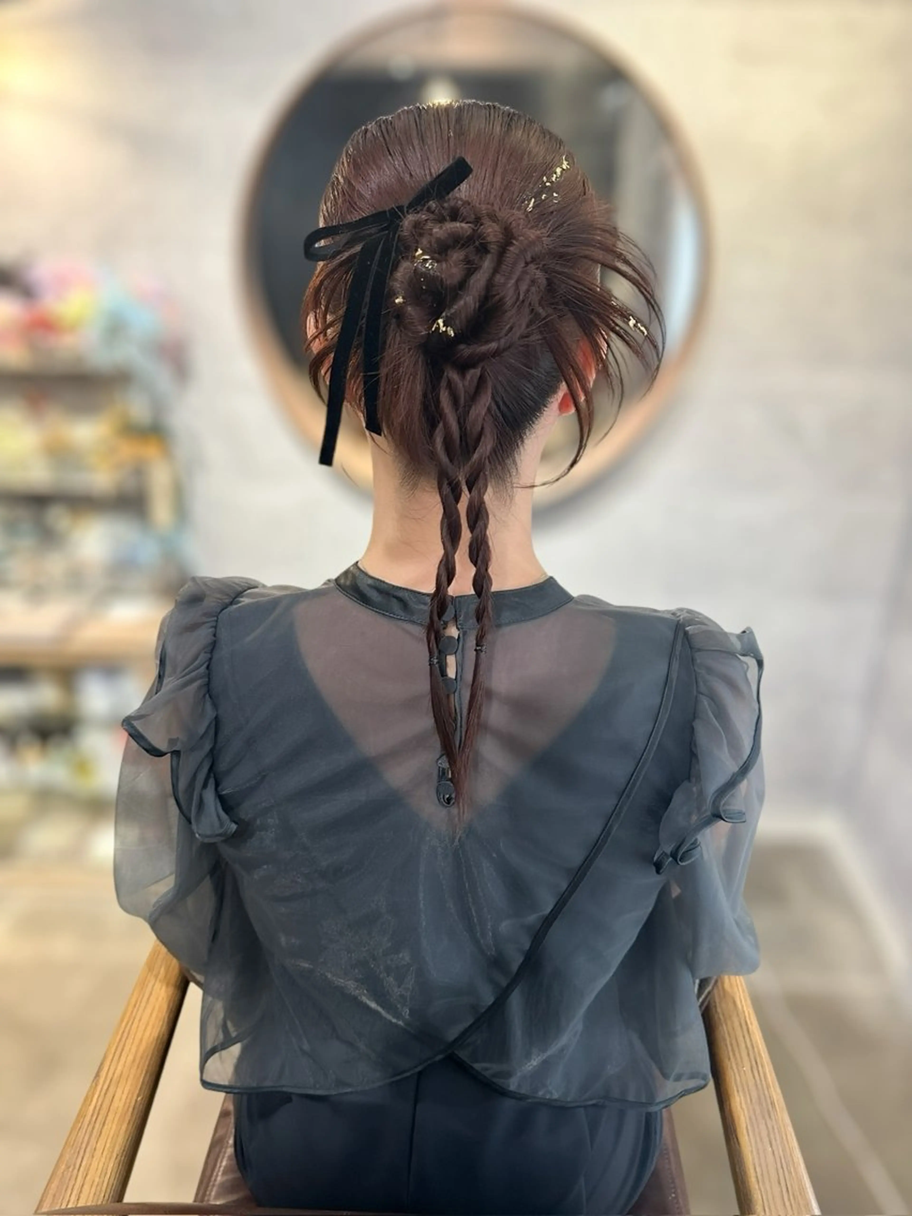 ロング ヘアアレンジ ヘアセット┊お呼ばれ ┊お出かけ┊wadaのヘアスタイル