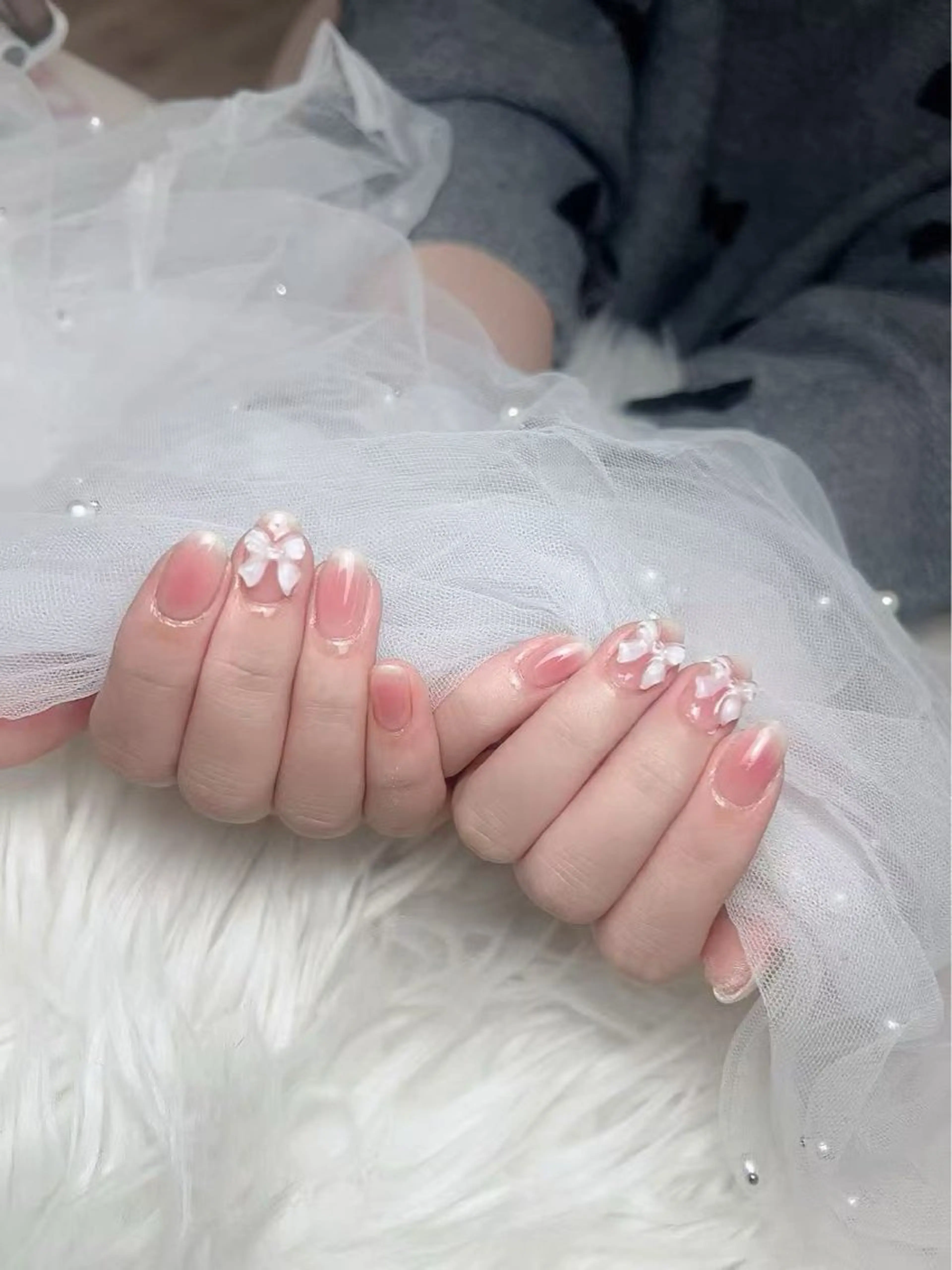 自爪シンプルデザイン（オフなし）の写真