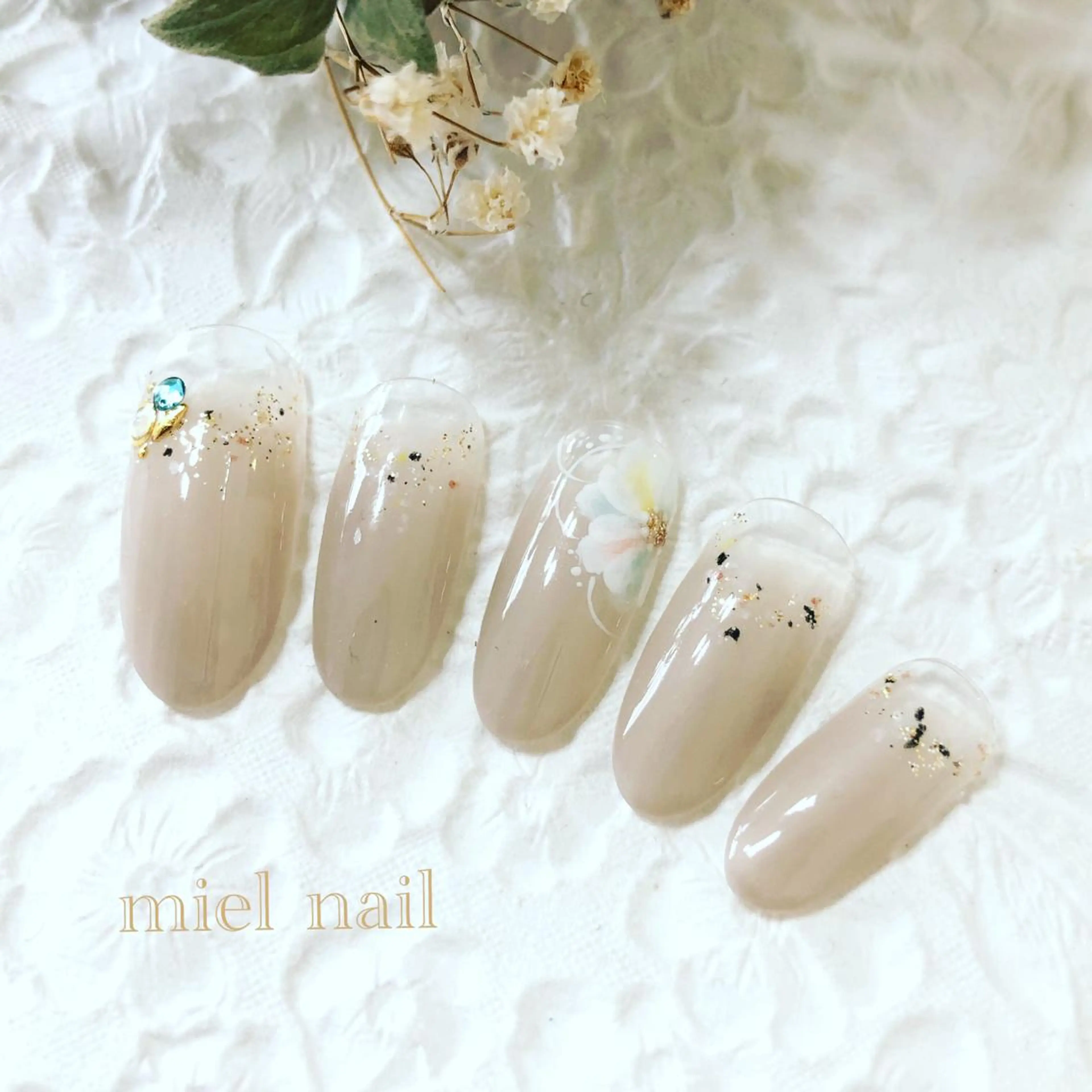 ネイル ハンドネイル miel nailのネイルデザイン