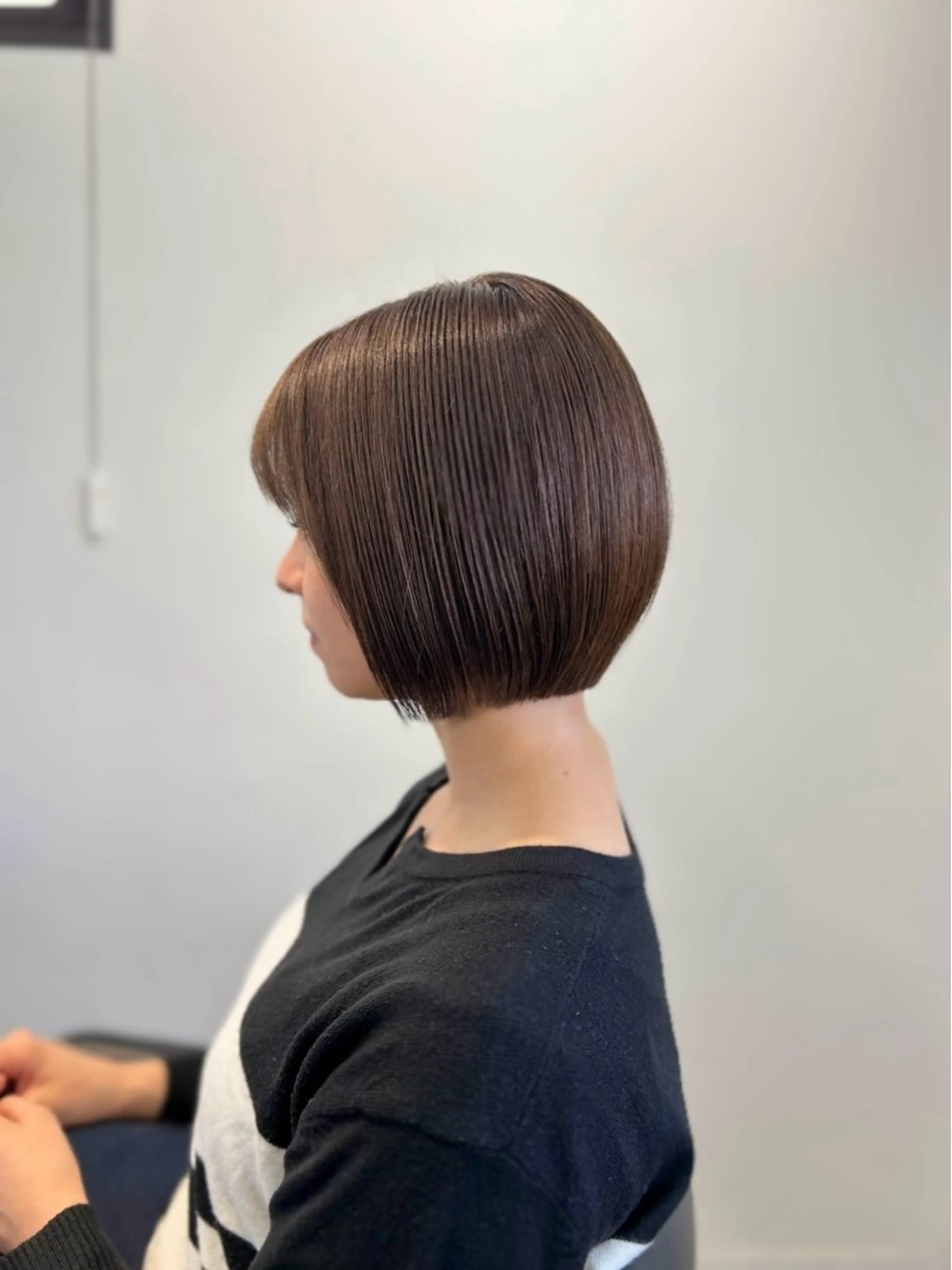 ショート カラー ブラウンカラー ピンクカラー ピンクブラウン ボブ カット ヘアカラー ❤️ショートカット ・顔周りカット❤️のヘアスタイル