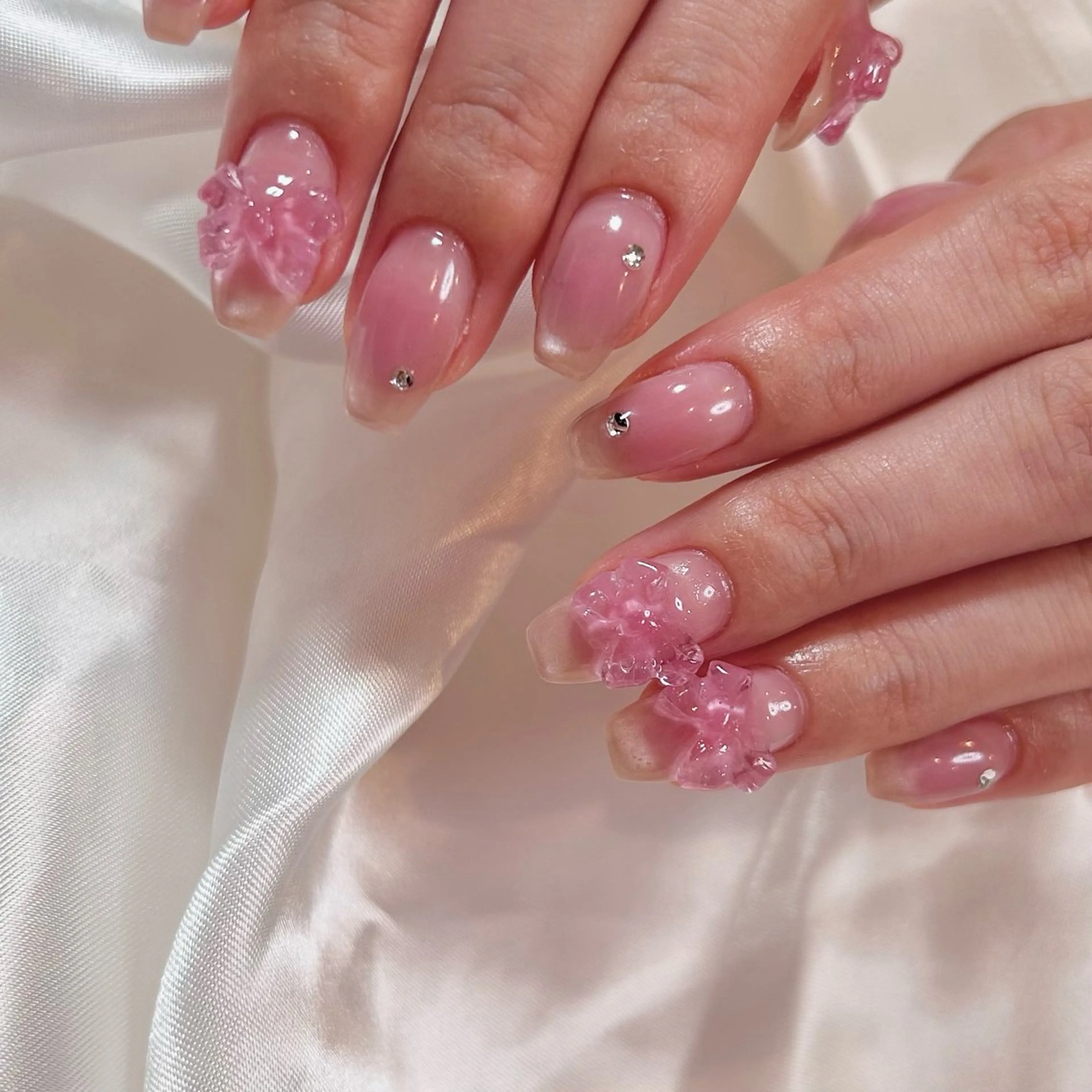 ネイル ハンドネイル ネイリストUSUI♡ パラジェルフィルインのネイルデザイン