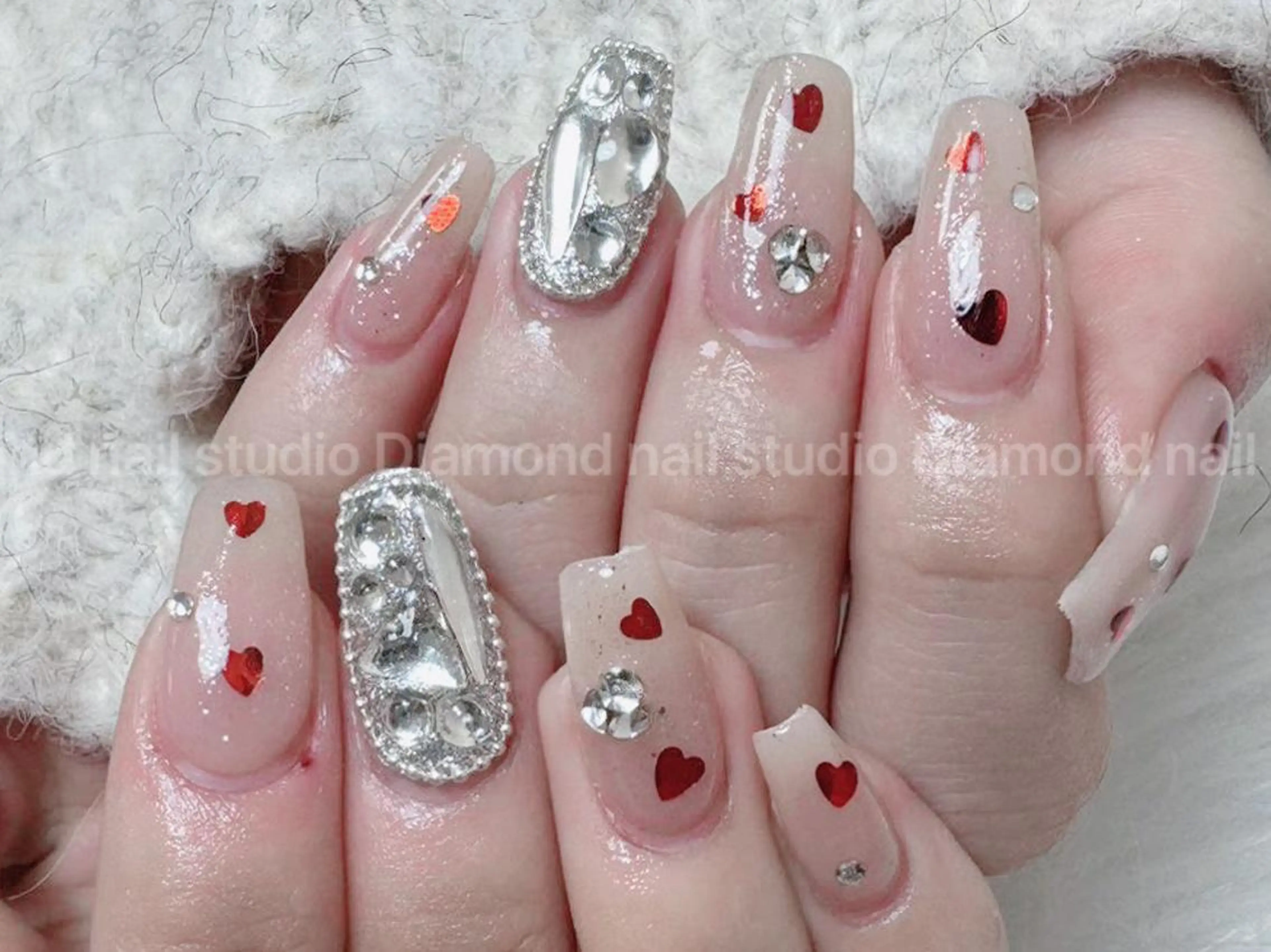 ネイル ハンドネイル ハンドケア Diamond 🚢のネイルデザイン