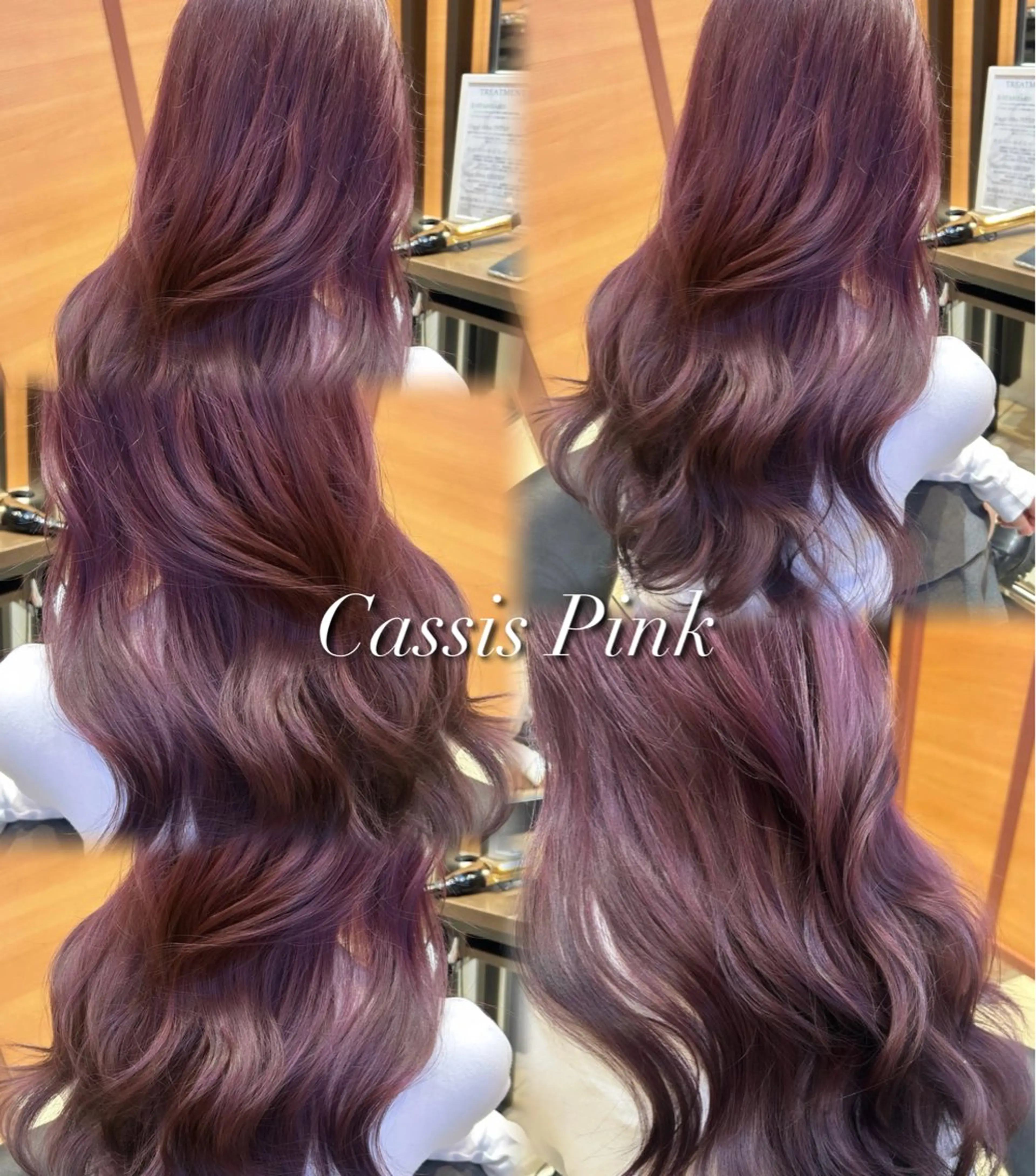 ロング カット ヘアカラー トリートメント ヘアセット 韓国ネイル🤍 イワサキ　リコ🍒のネイルデザイン