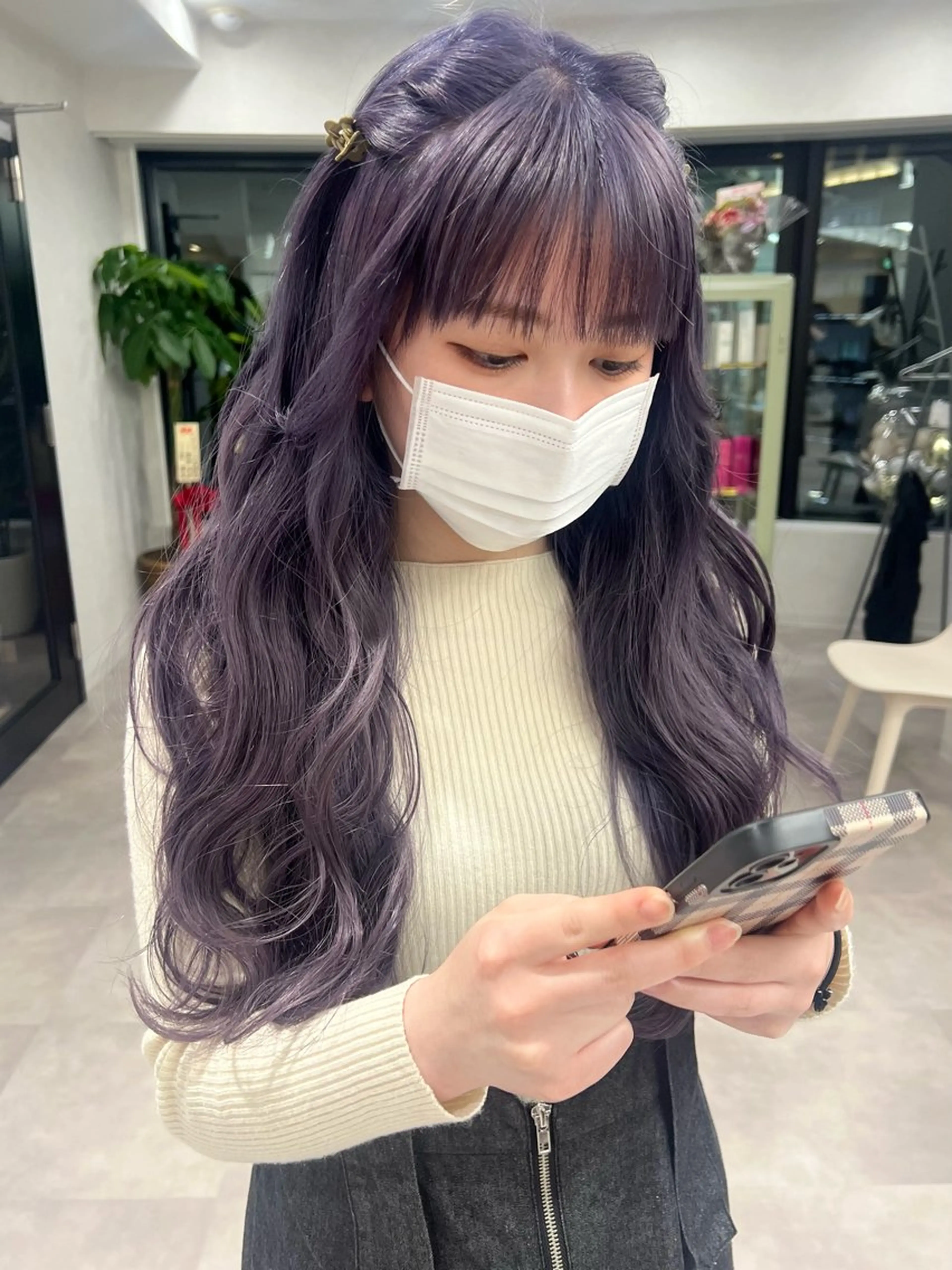 ロング カラー カット ヘアカラー トリートメント ダブルカラー🩰 CHIHIRO👒のヘアスタイル