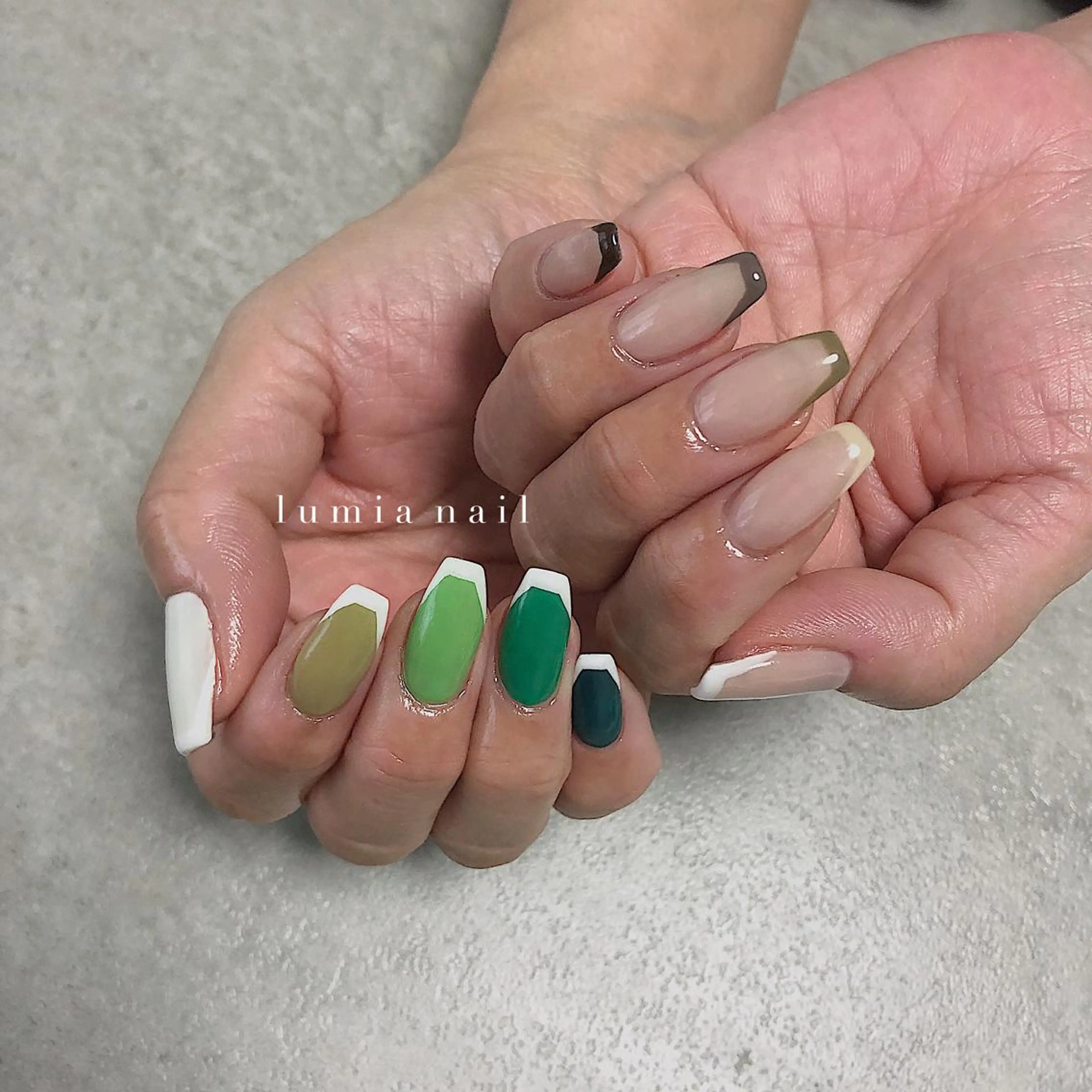 ネイル nail&eyelash Rine所属・Rine 放出 (リネ)のネイルデザイン