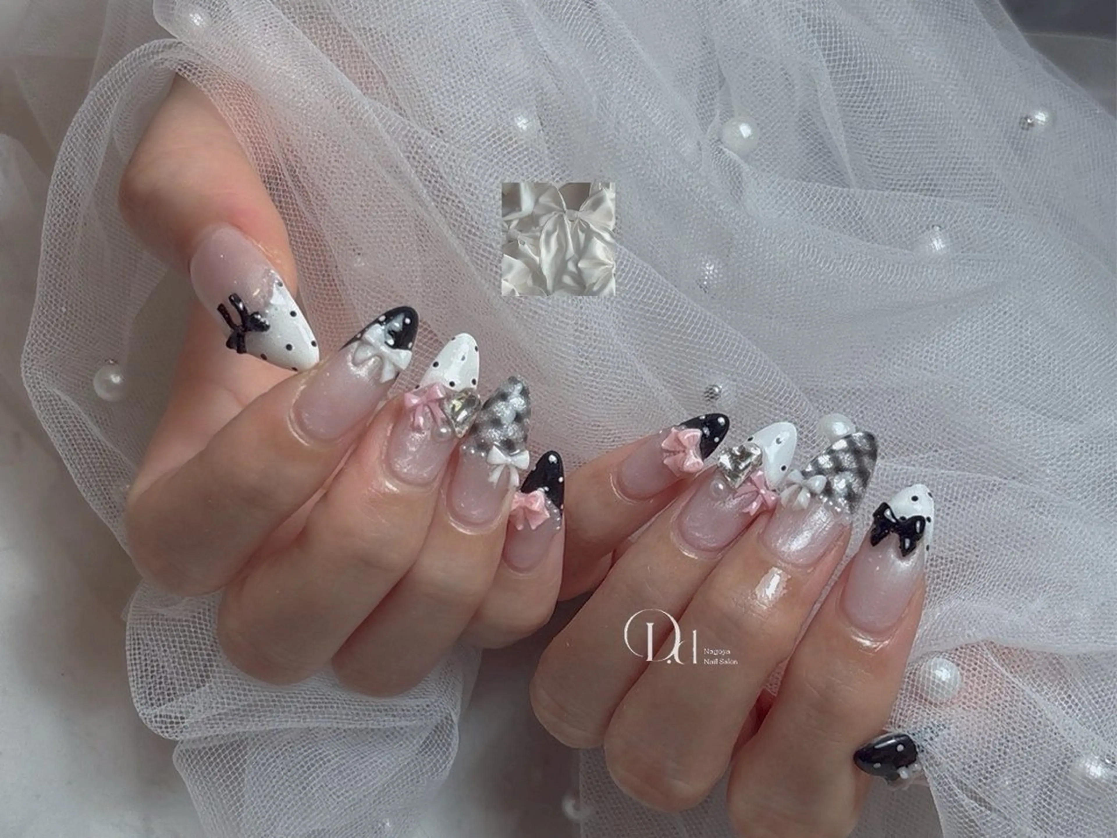 ネイル フットネイル フレンチネイル ジェルネイル ガーリー グラデーション ハンドネイル D.d Nail Moeのネイルデザイン