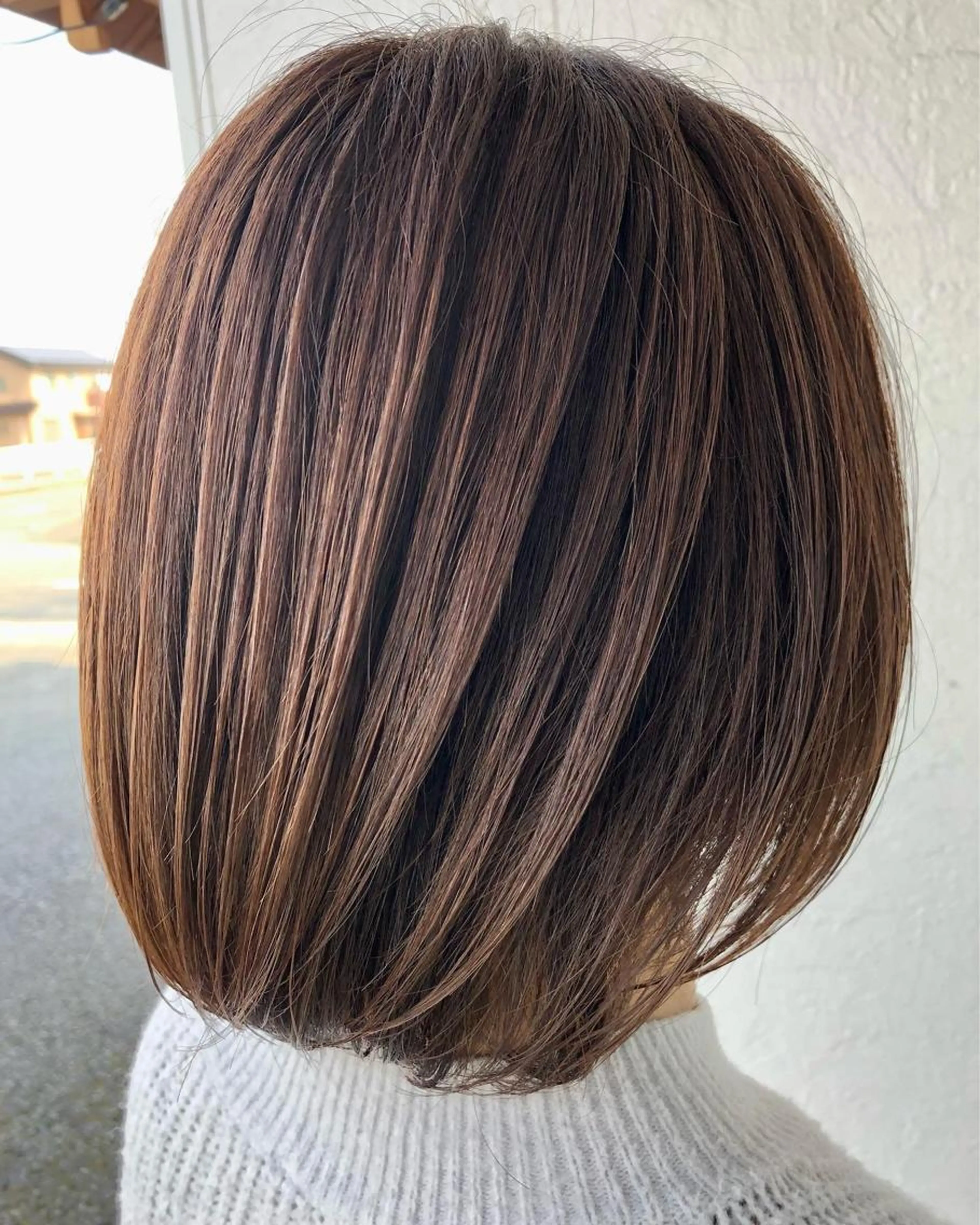 似合わせカット＋艶髪さらさらオーガニックカラー　　　　　　　　　 ￥10000の写真