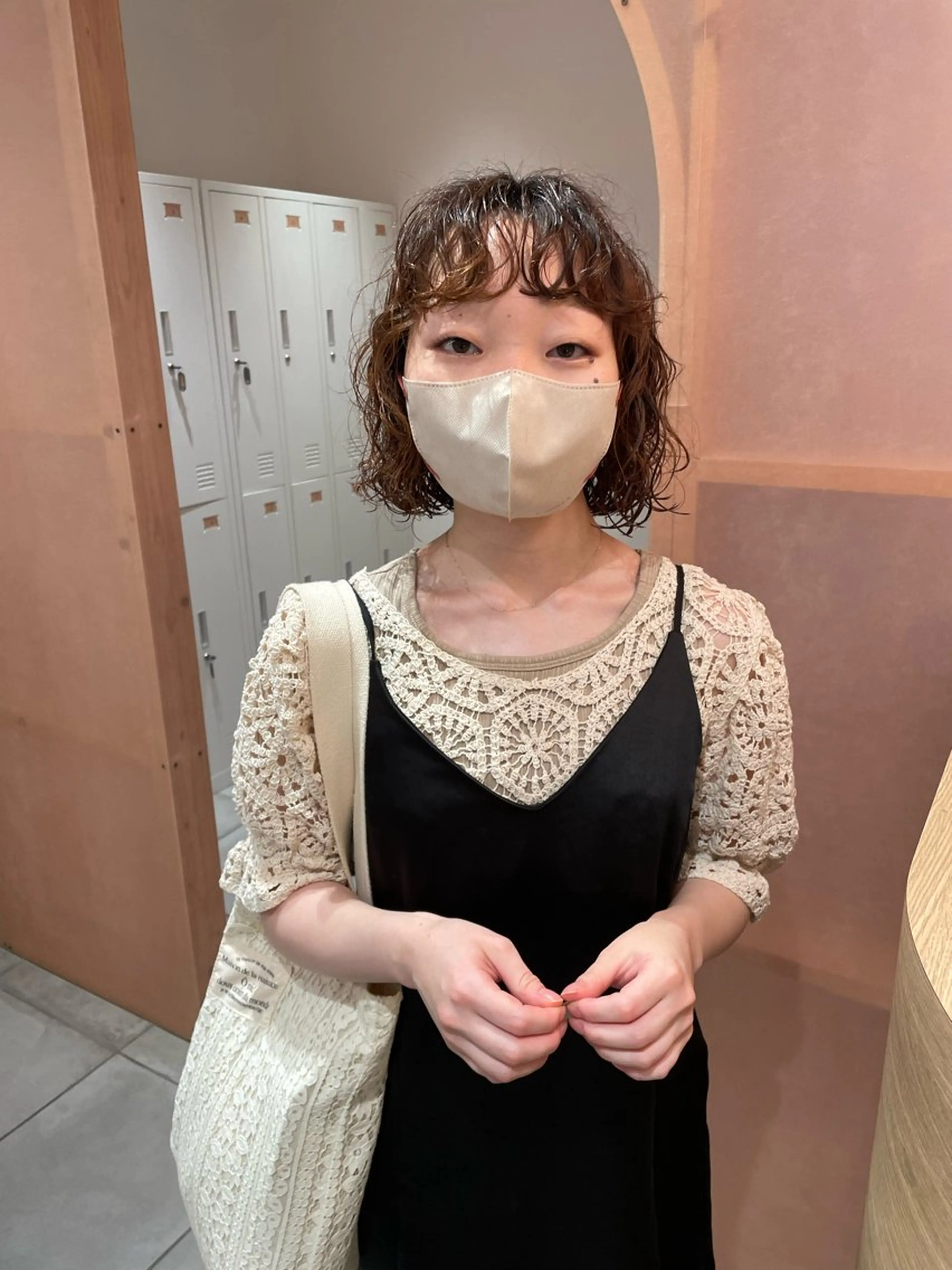 パーマ カット パーマ トリートメント 上平 綾菜のヘアスタイル