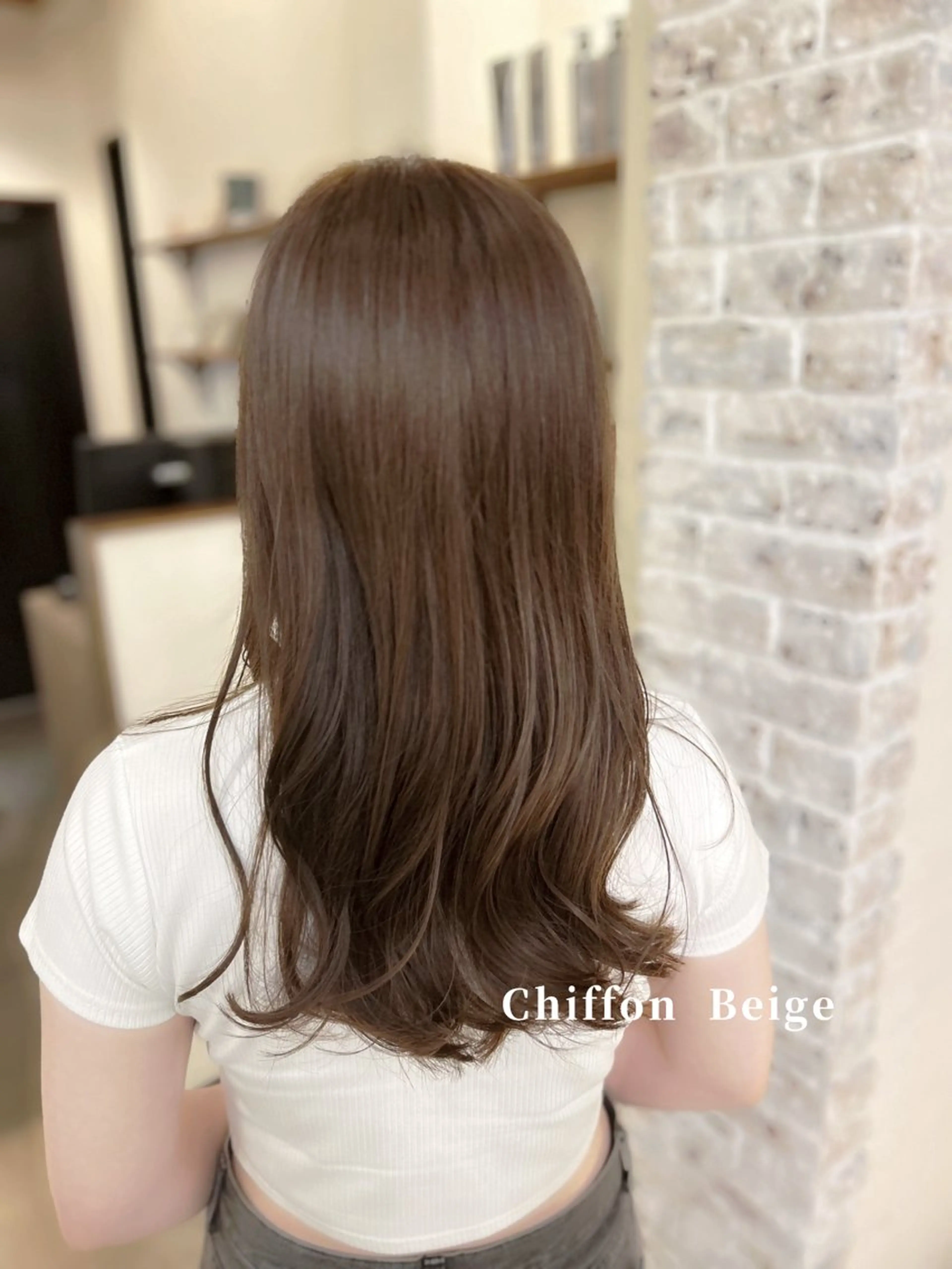 カラー 🤍FLEAR 白濱 かえで🎀.⋆のヘアスタイル