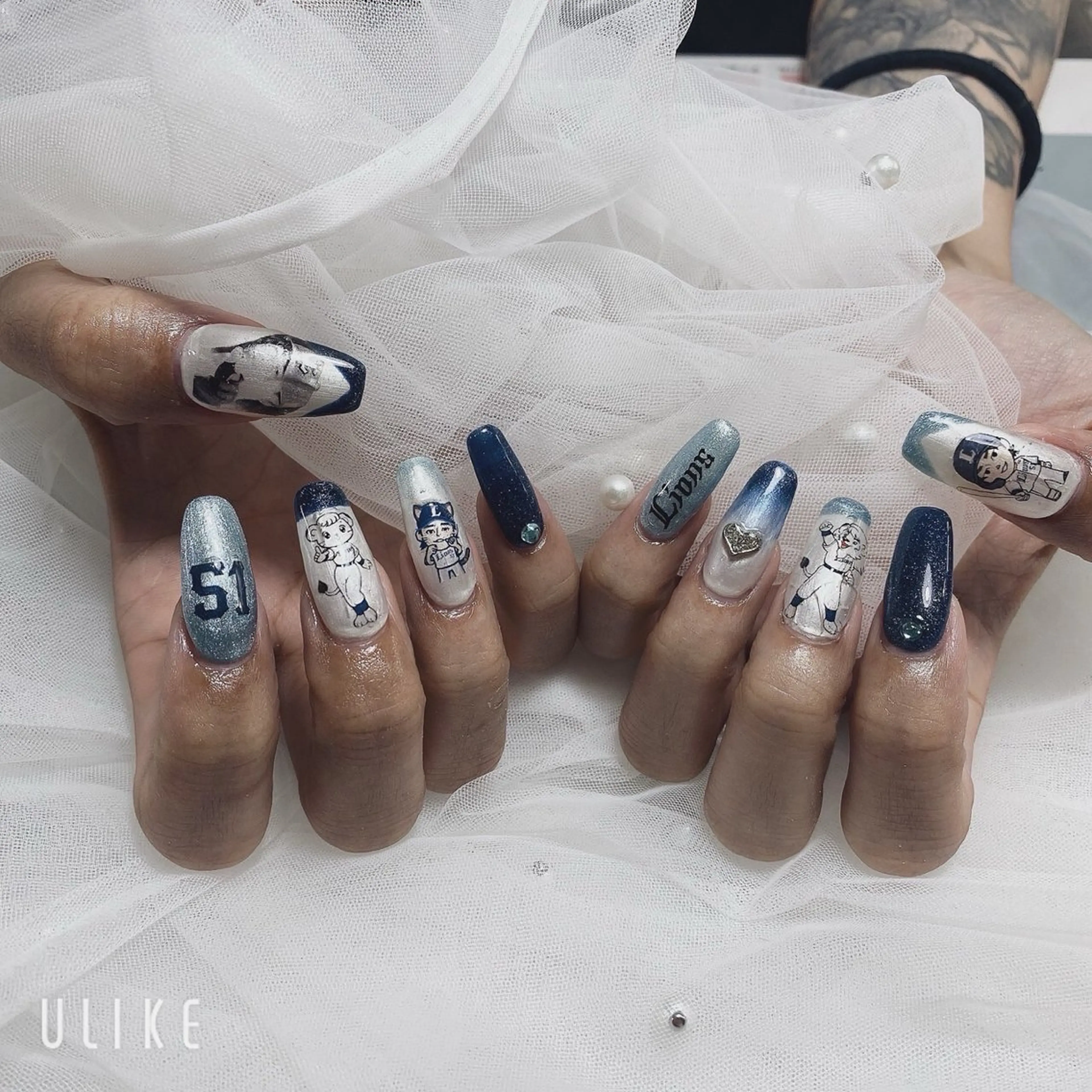 ネイル ハンドネイル トータルビューティー CQのネイルデザイン