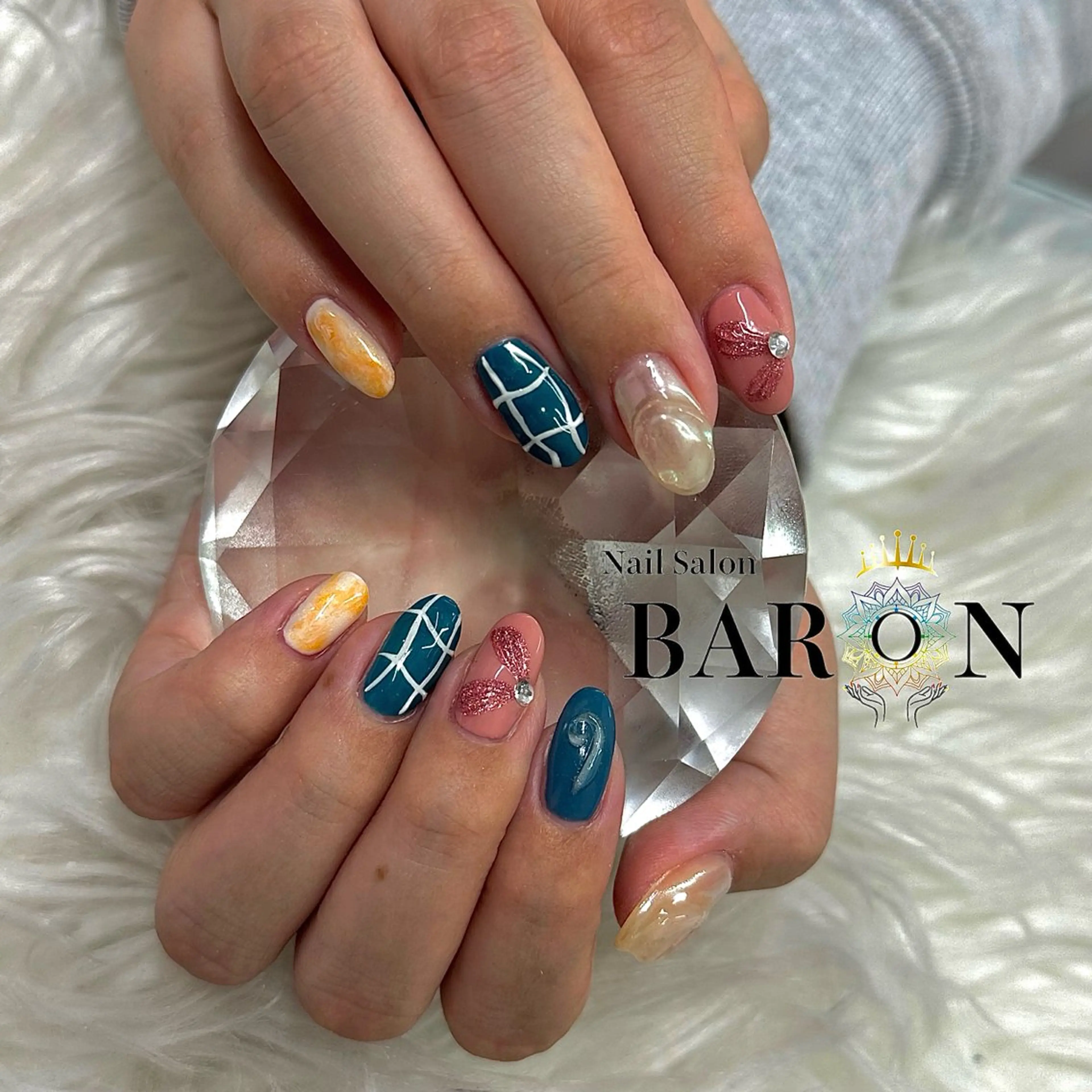 ネイル ♕BARON♕ SAYAのネイルデザイン