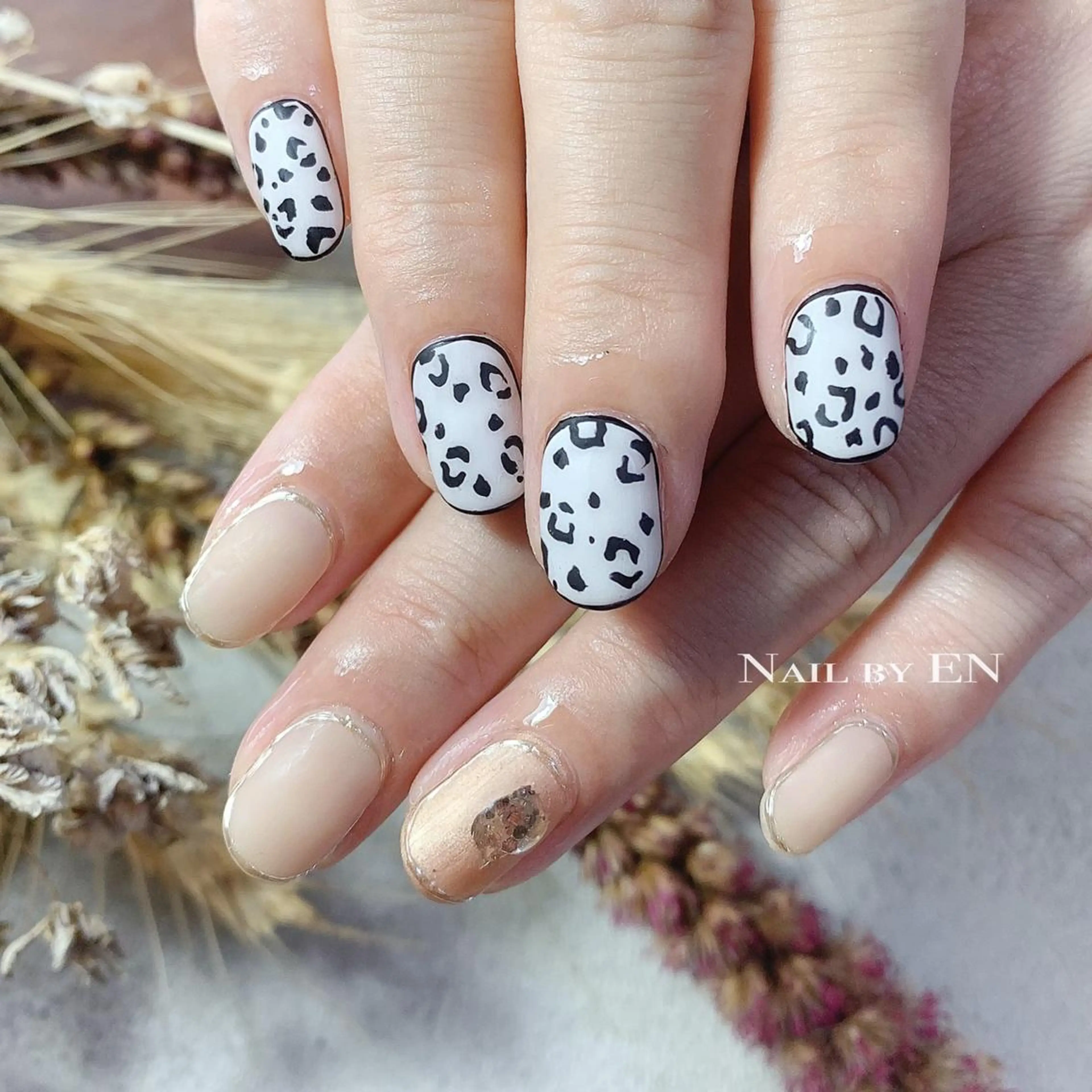 ネイル マットネイル Nail by EN*Namiのネイルデザイン