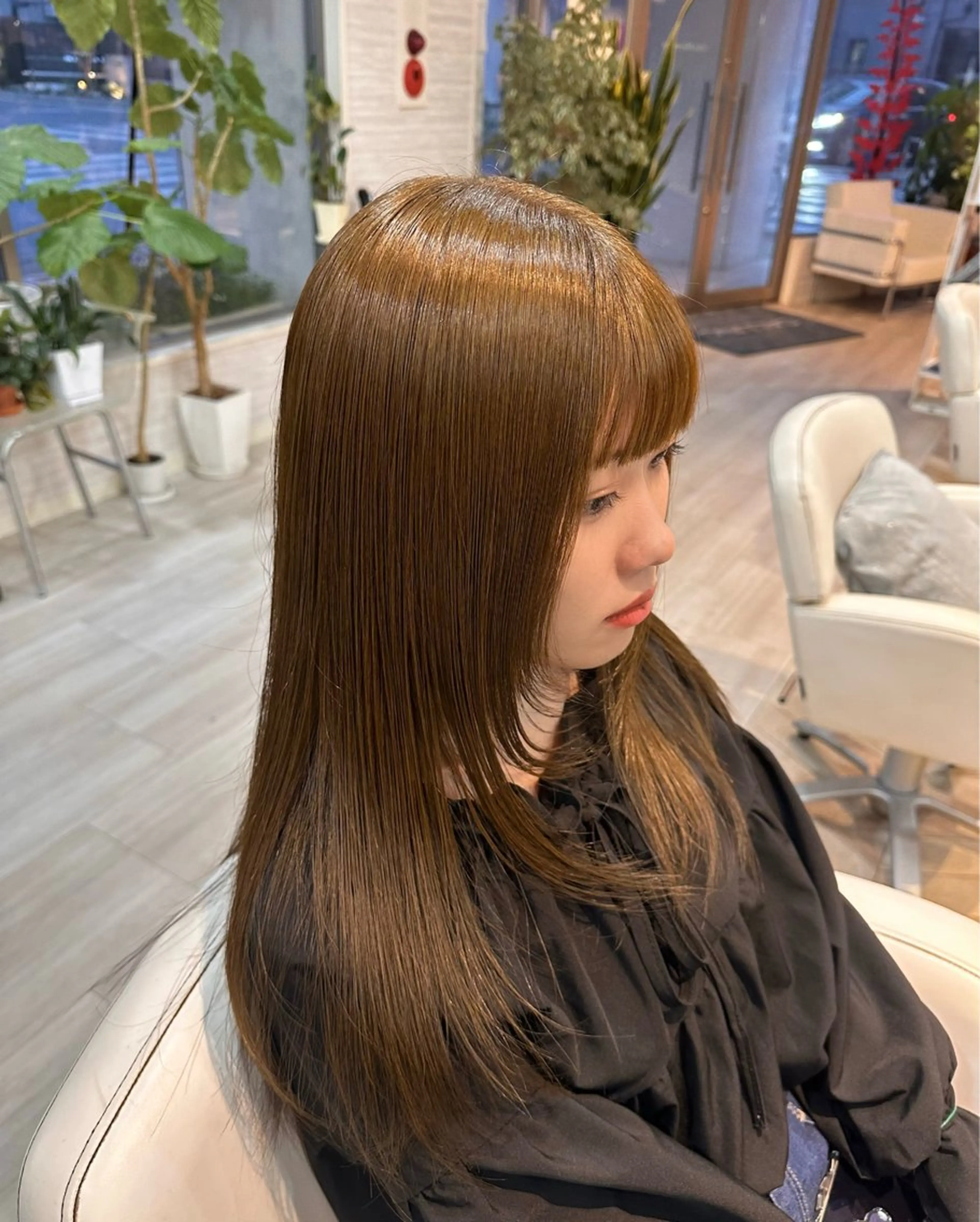 ロング カラー ✂︎ mina✂︎のヘアスタイル