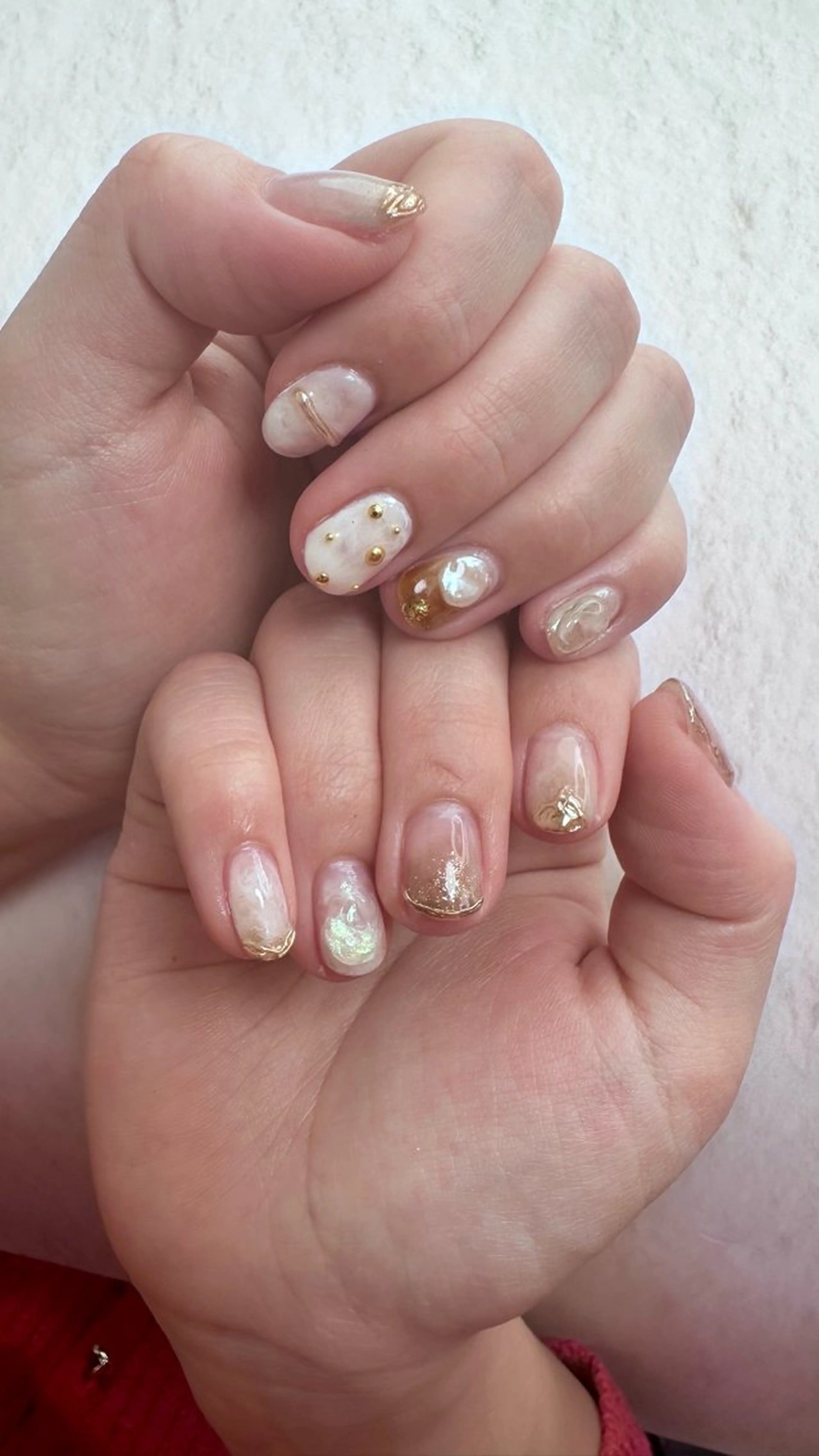 ネイル ニュアンスネイル ハンドネイル ハンドケア Atelier Ariのネイルデザイン