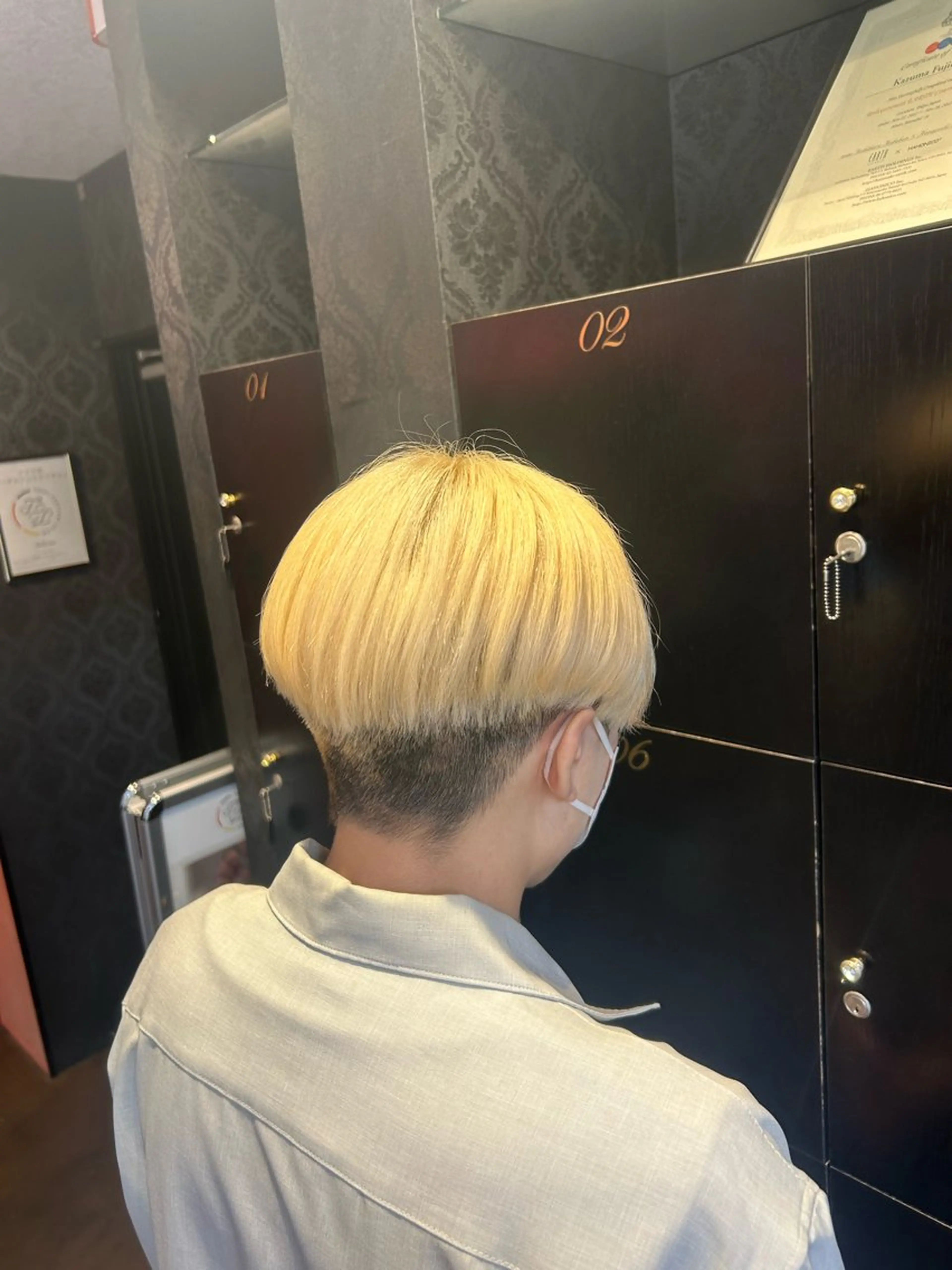 ♠️カット＋ワンカラー✅🧡の写真