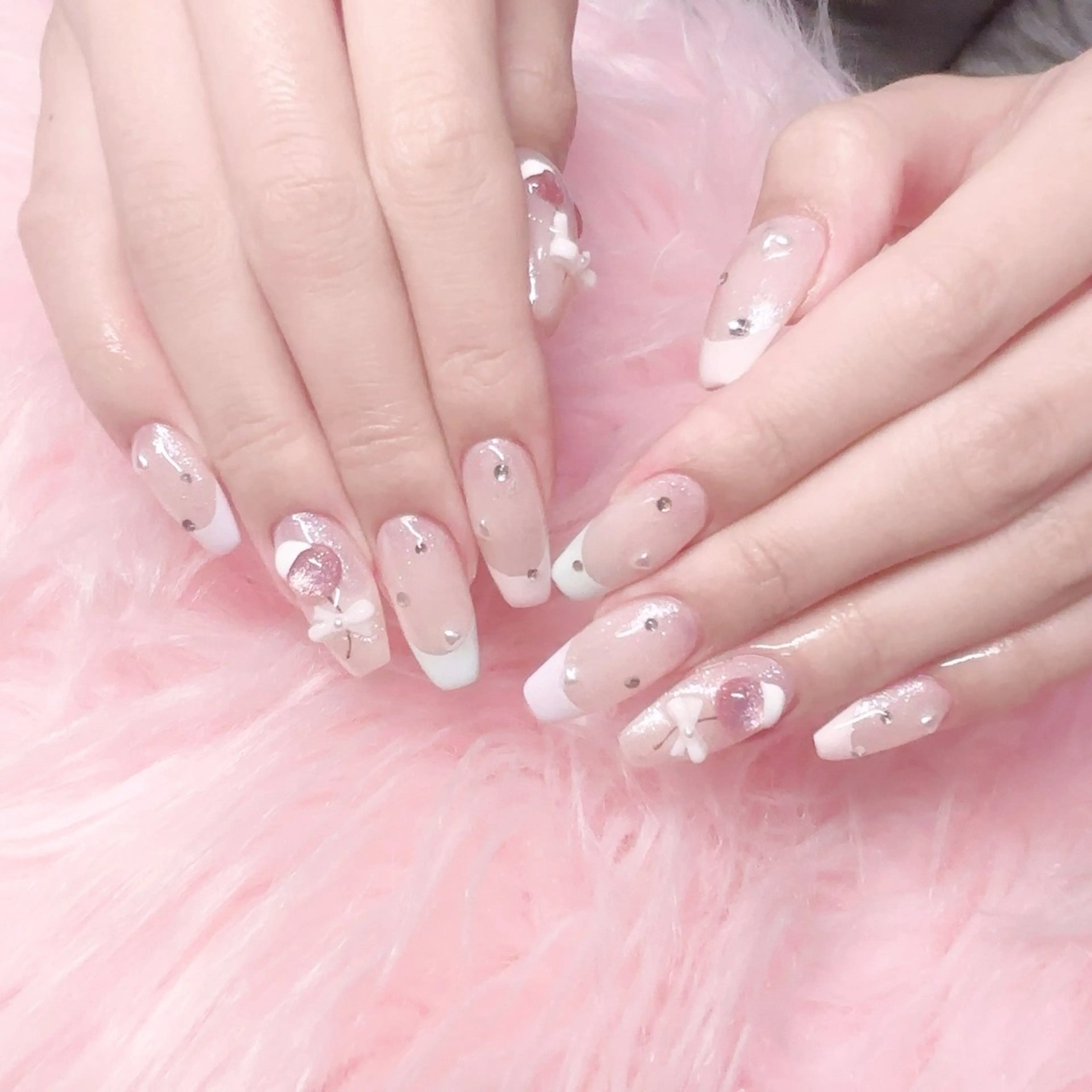ネイル nail salin moca京橋店所属・🧸moca京橋店 Akari💕のネイルデザイン