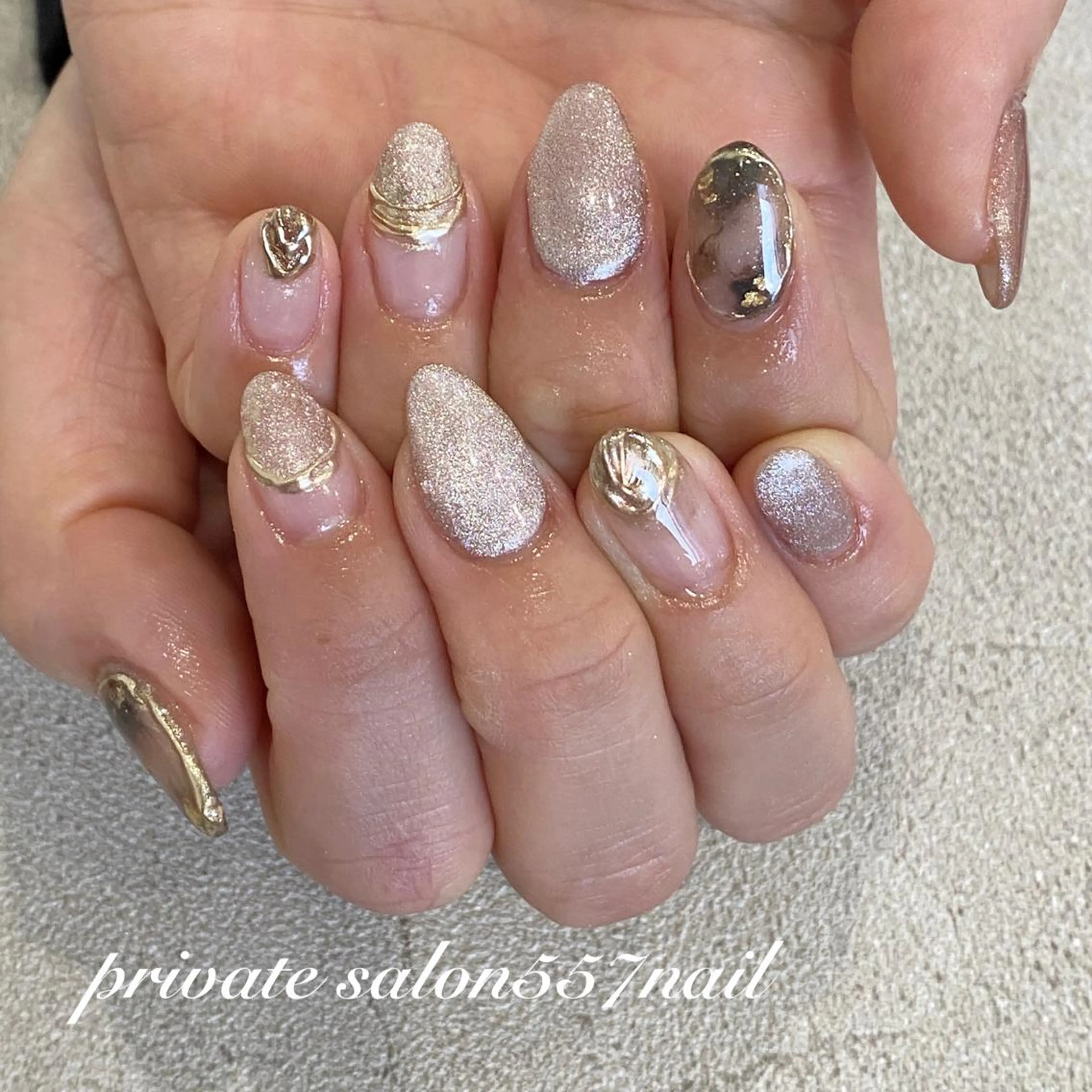 ネイル ハンドネイル 557 nailのネイルデザイン