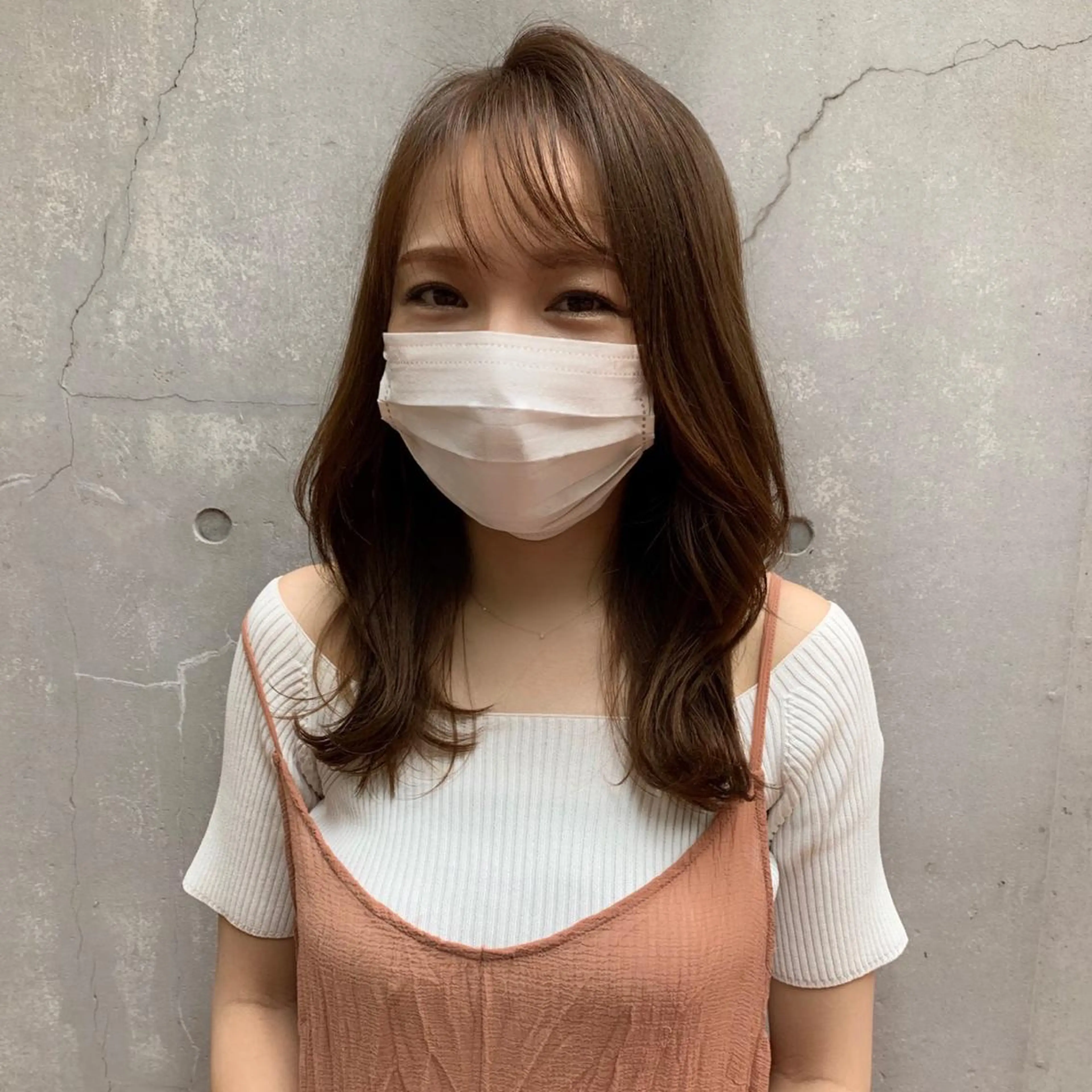 セミロング unopulir   茶屋町店所属・unopulir 景山　凌のヘアスタイル