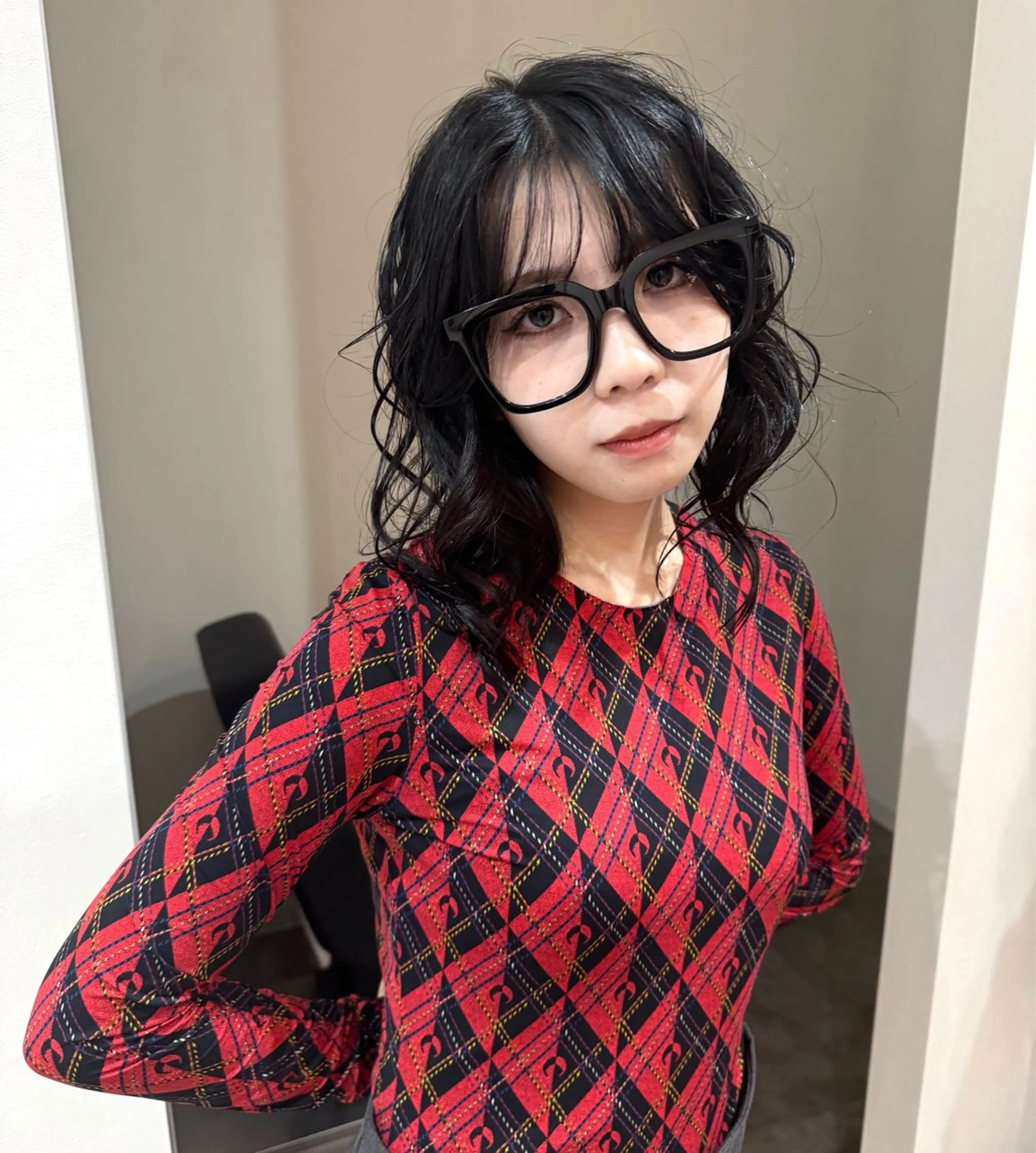 ショート カラー newi remi🖤のヘアスタイル