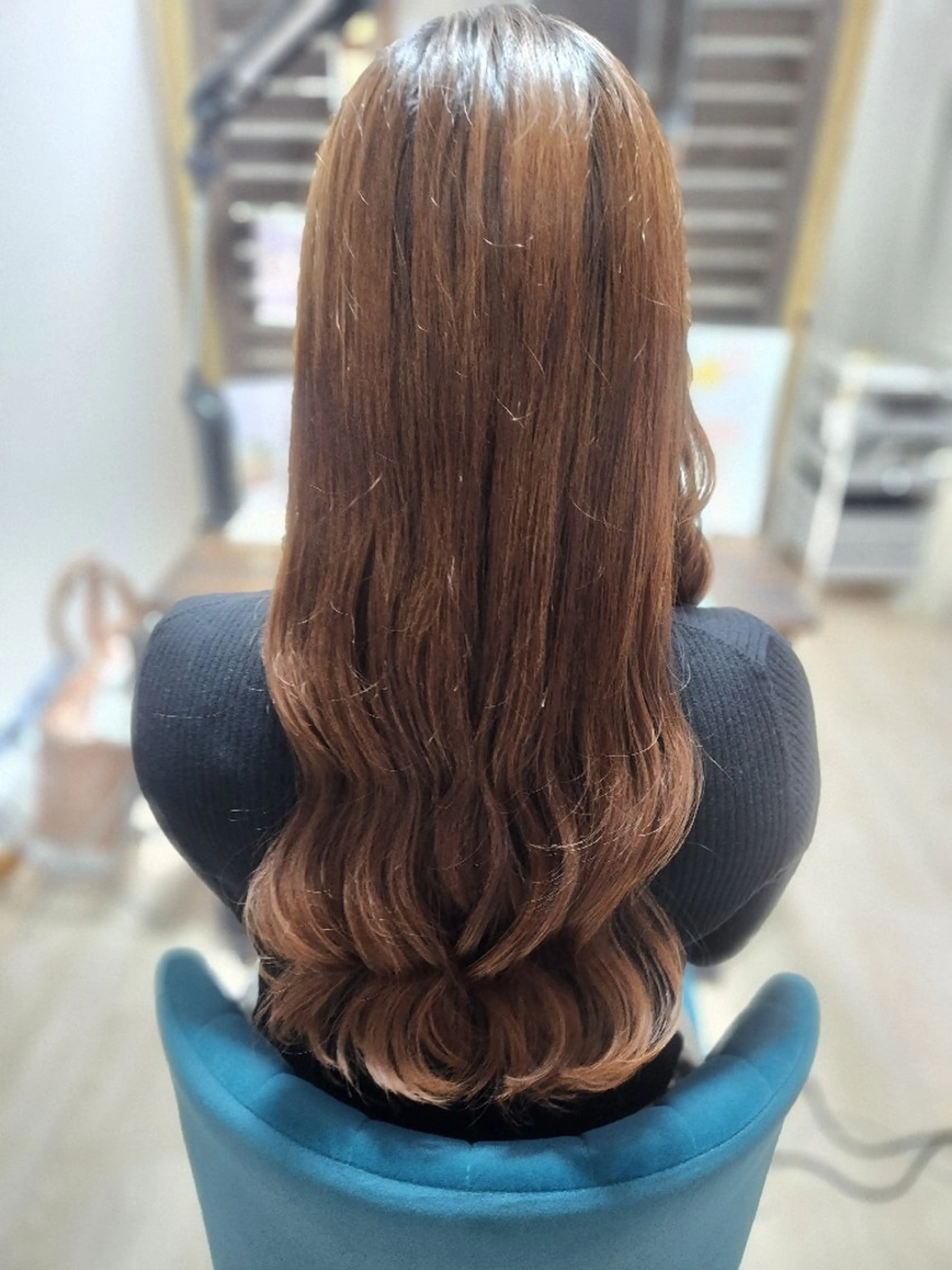 ロング ヘアアレンジ ヨシンモリ ヘアセット サロンソレイユ(マツ エク/ヘアセット)のヘアスタイル