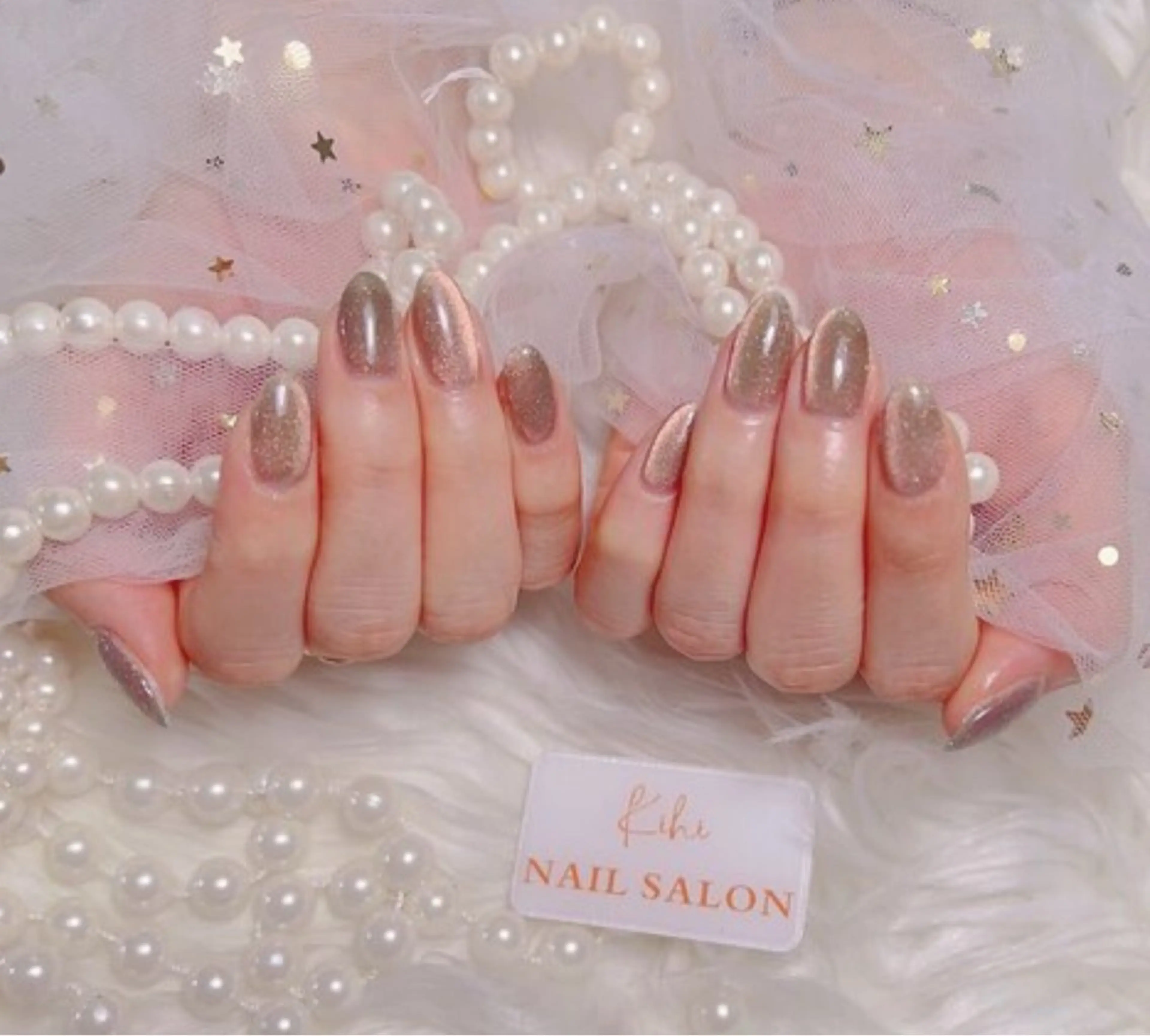 ネイル アートネイル フレンチネイル ジェルネイル グラデーション 韓国ネイル 村中 ハナのネイルデザイン